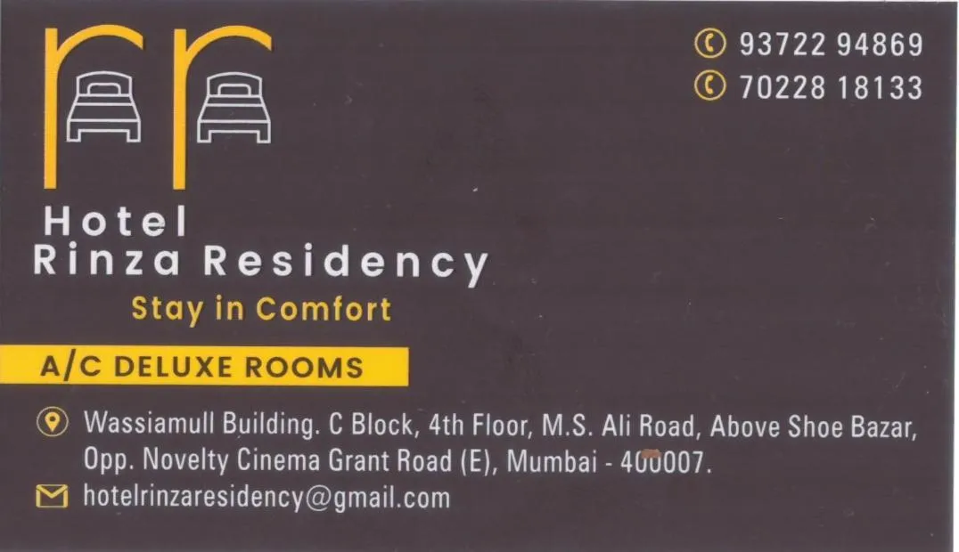 Hotel Rinza Residency