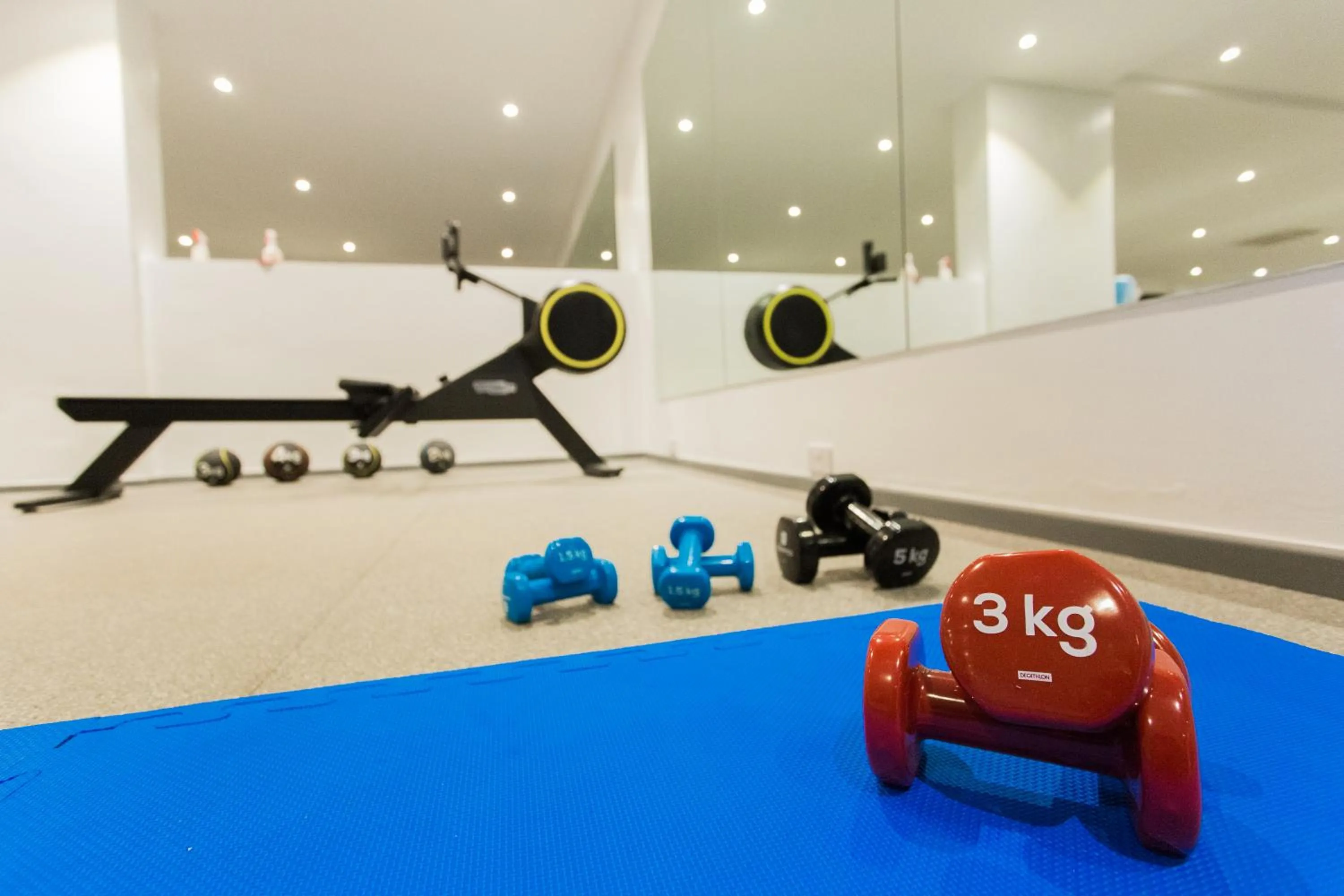 Fitness centre/facilities in Accra Luxury Apartments at Embassy Gardens