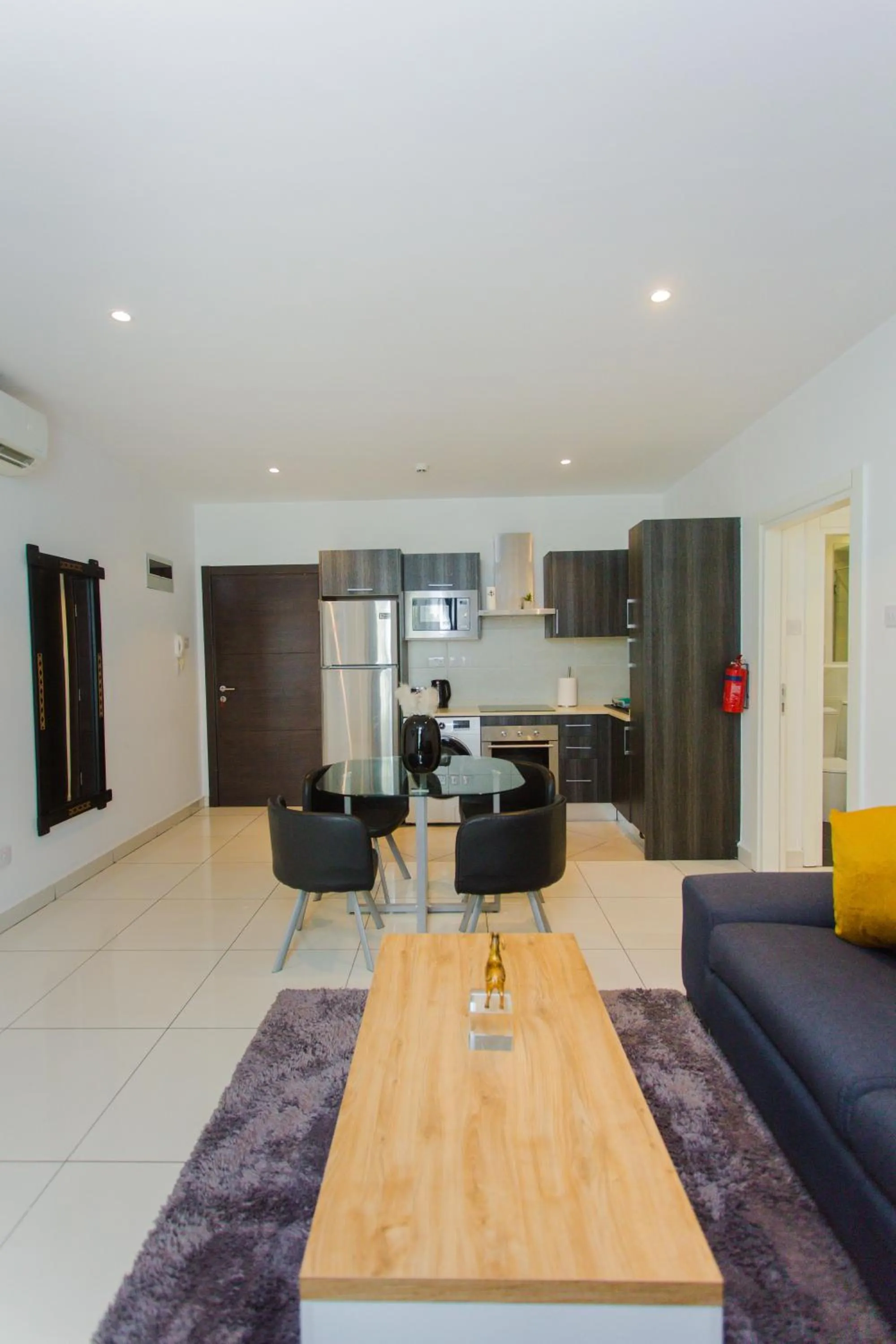 Dining area in Accra Luxury Apartments at Embassy Gardens