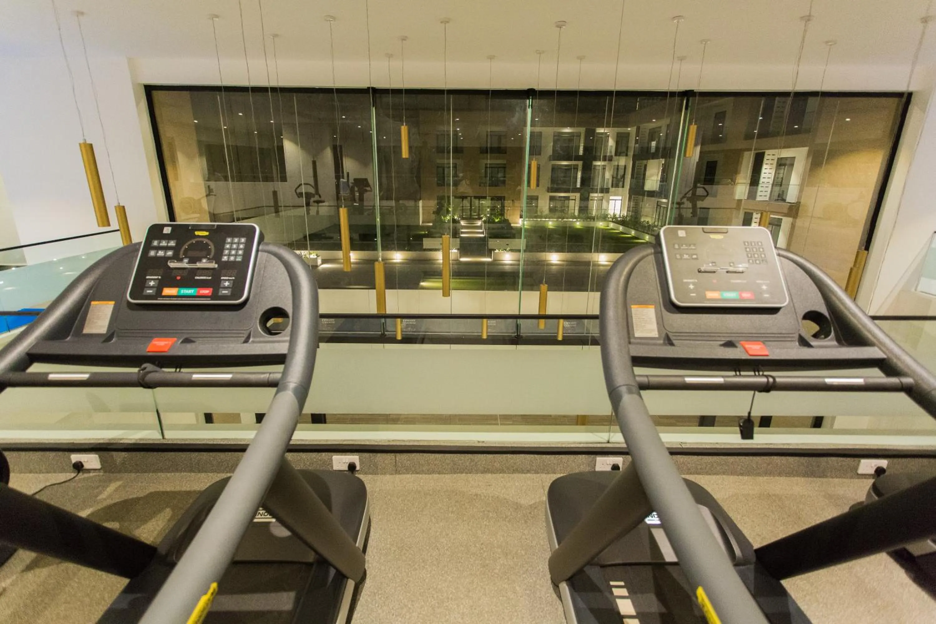 Fitness centre/facilities in Accra Luxury Apartments at Embassy Gardens