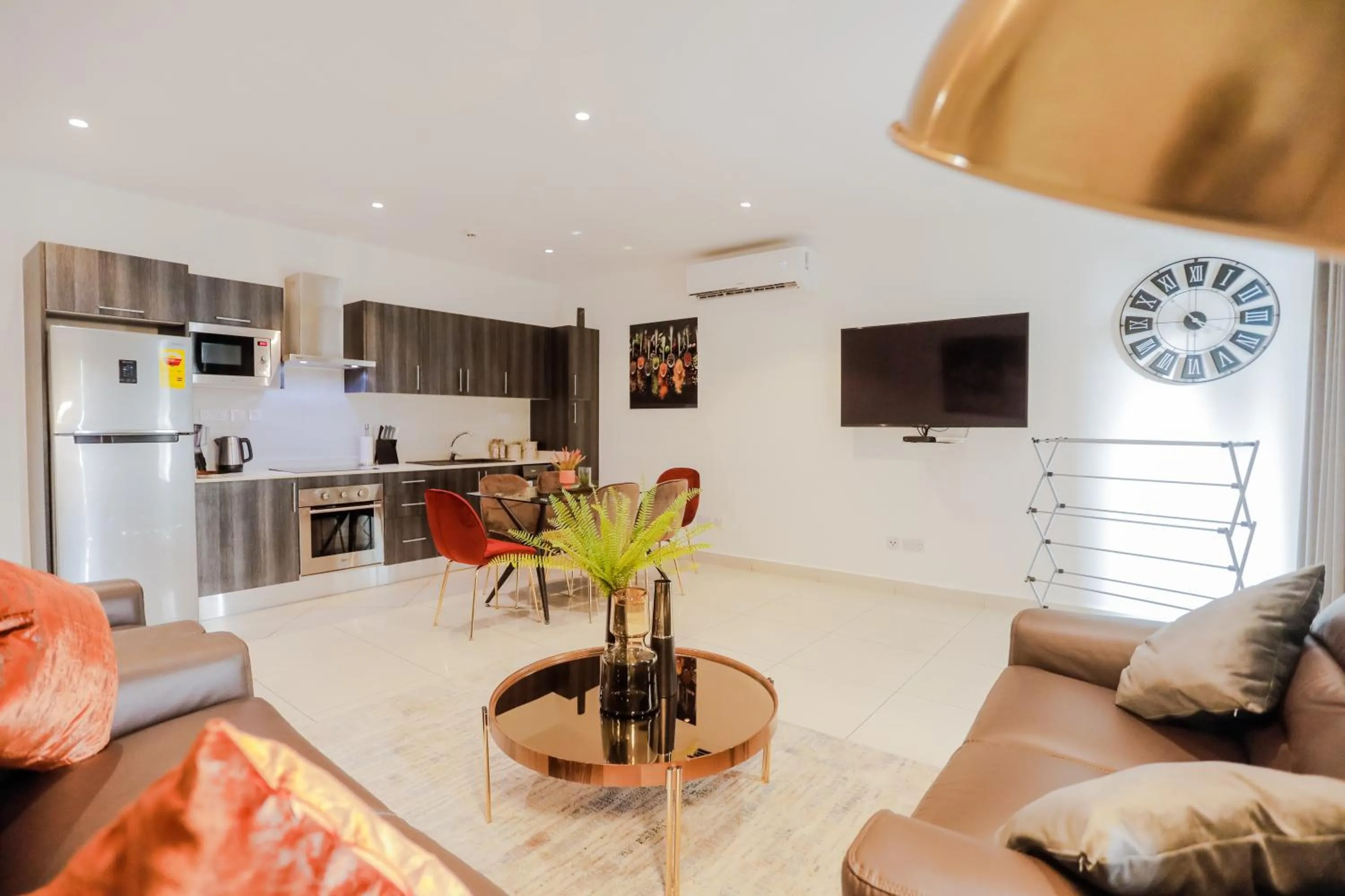 Kitchen or kitchenette in Accra Luxury Apartments at Embassy Gardens