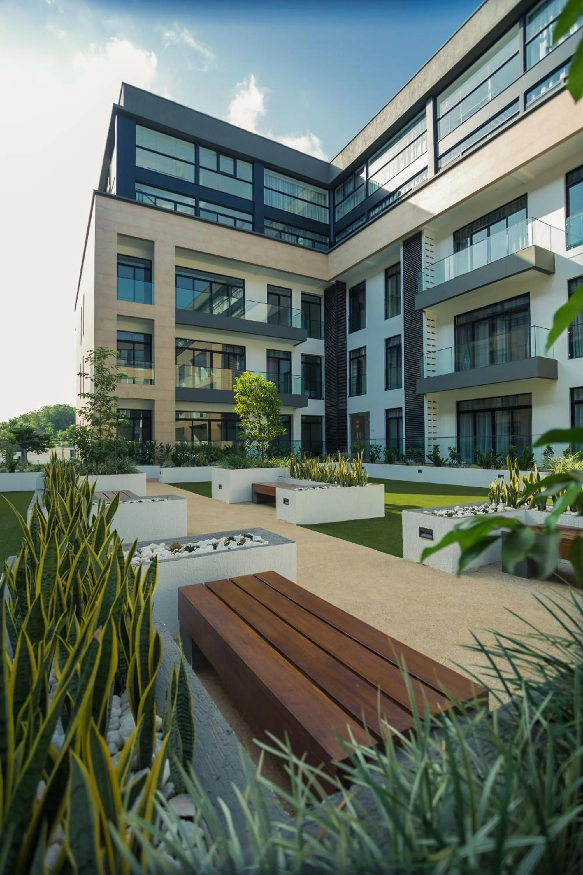 Garden in Accra Luxury Apartments at Embassy Gardens