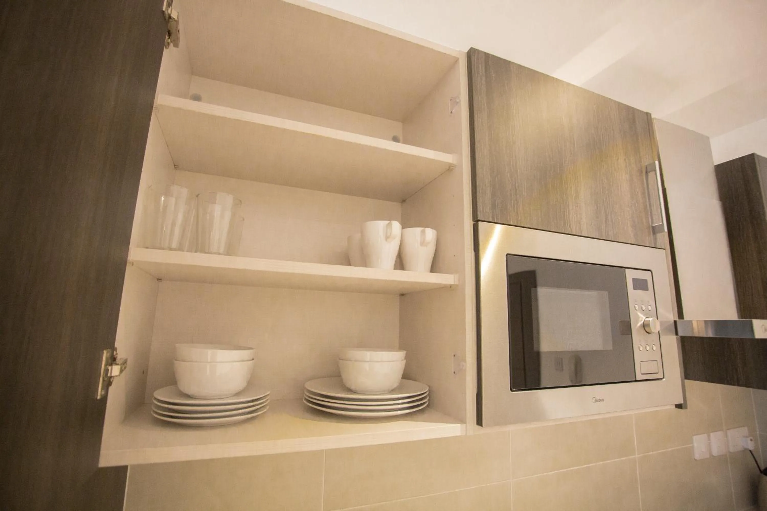 Kitchen or kitchenette in Accra Luxury Apartments at Embassy Gardens