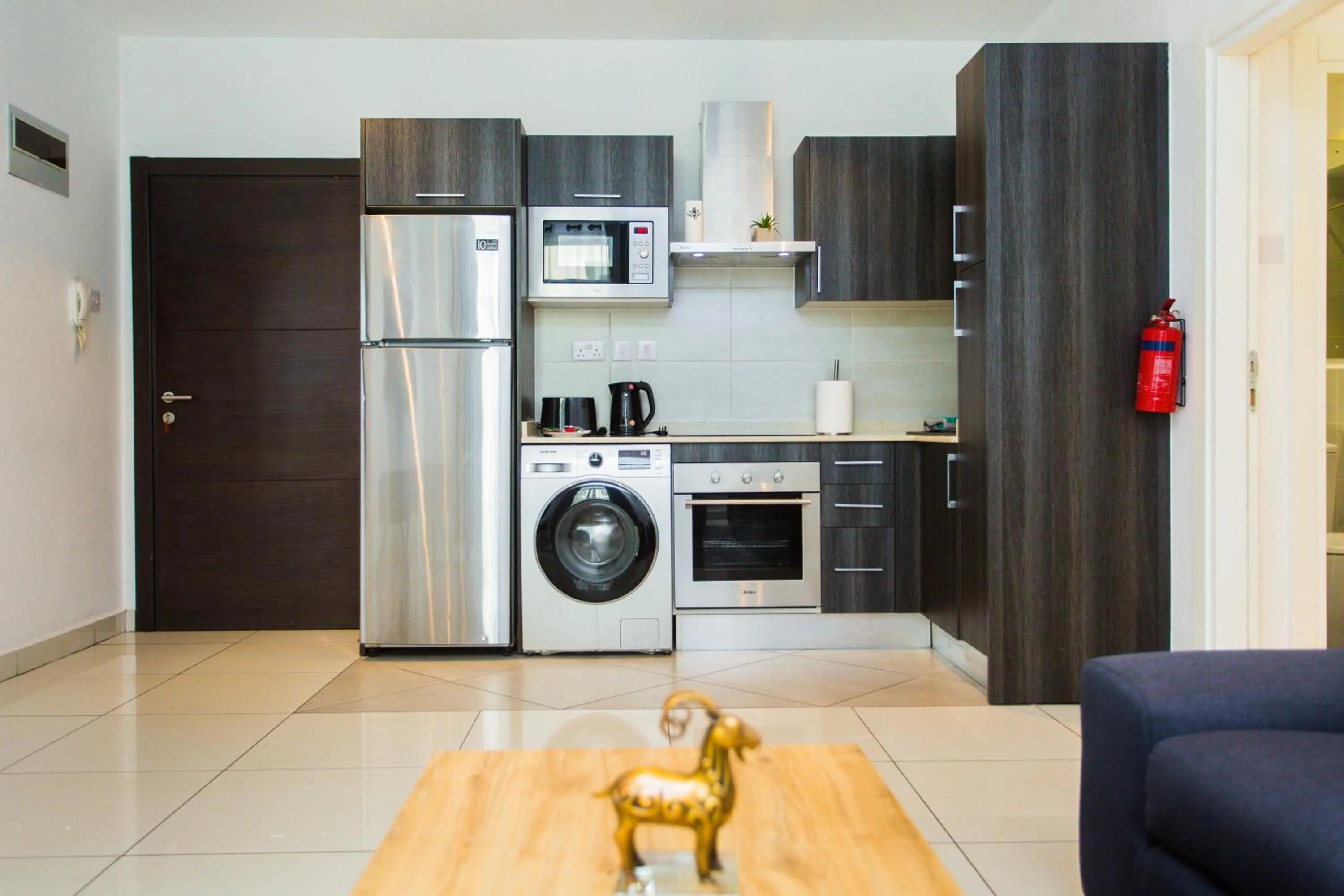 Kitchen or kitchenette in Accra Luxury Apartments at Embassy Gardens