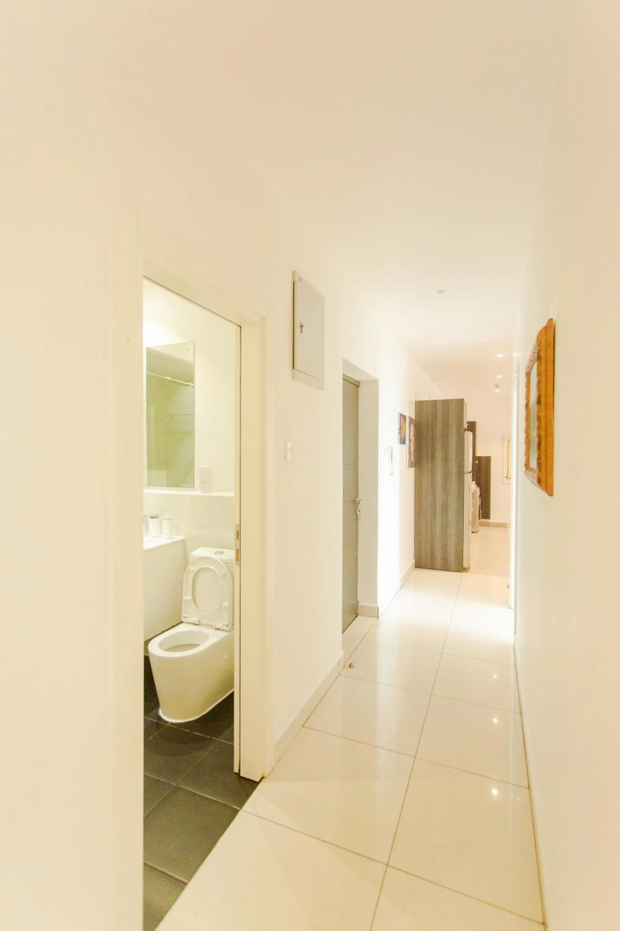 Toilet in Accra Luxury Apartments at Embassy Gardens