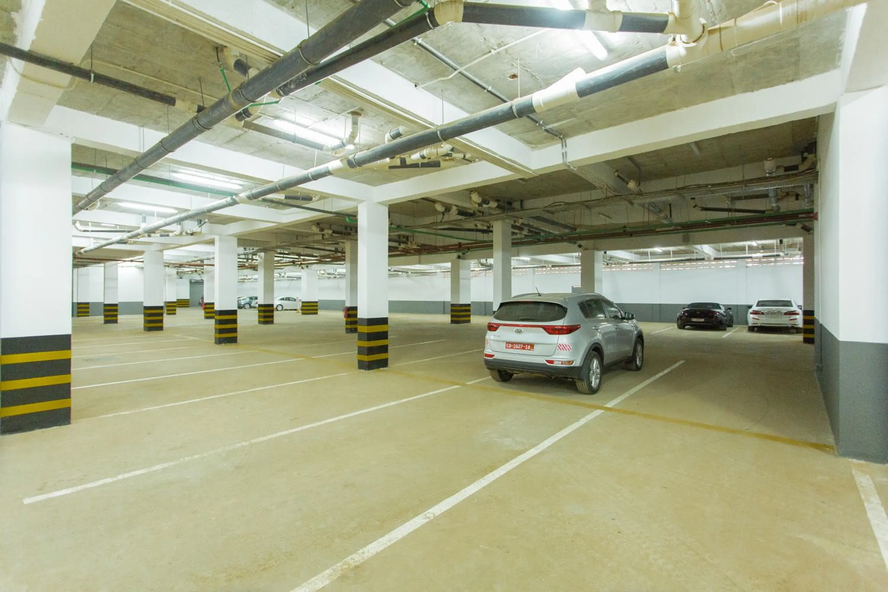 Parking in Accra Luxury Apartments at Embassy Gardens