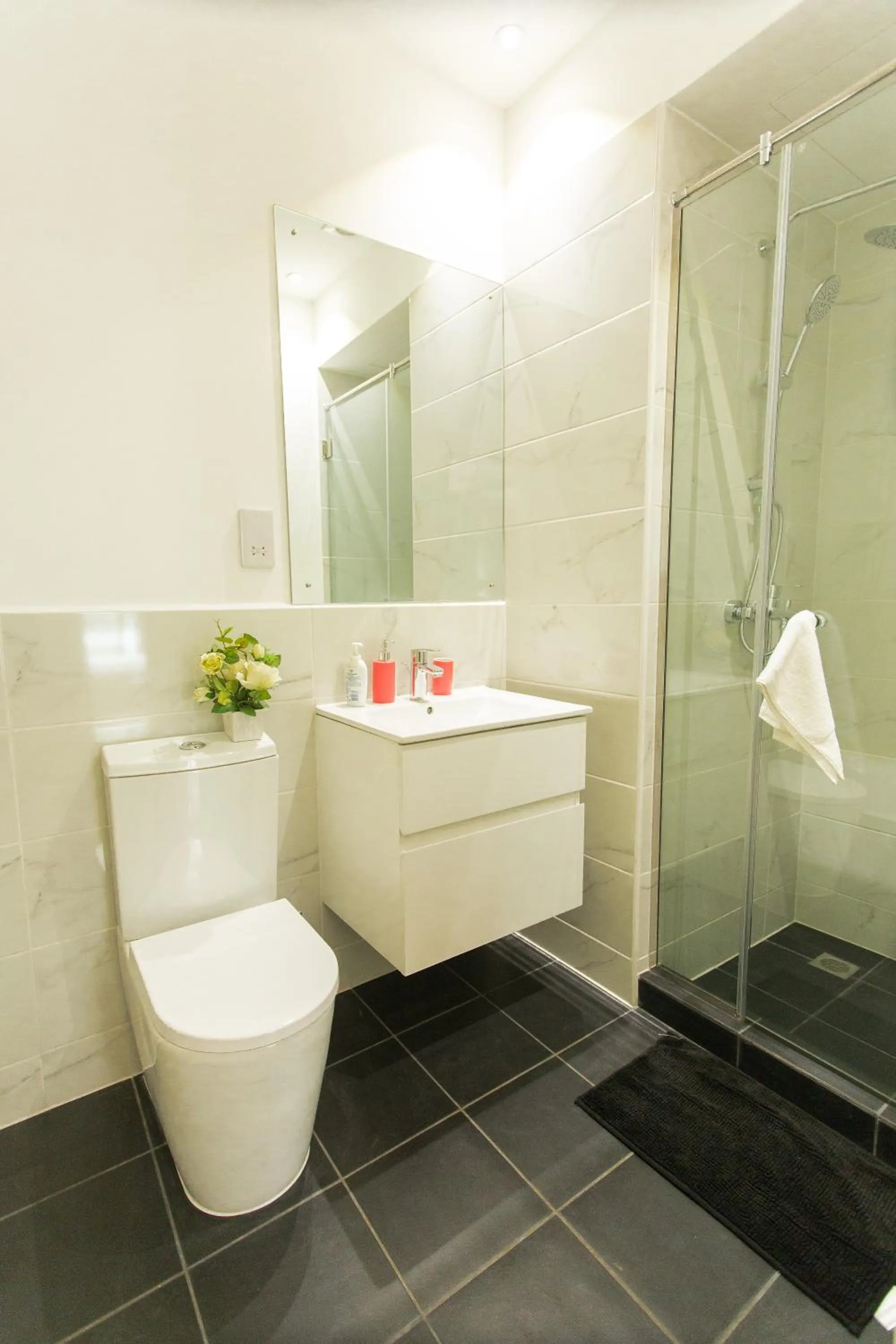 Toilet in Accra Luxury Apartments at Embassy Gardens