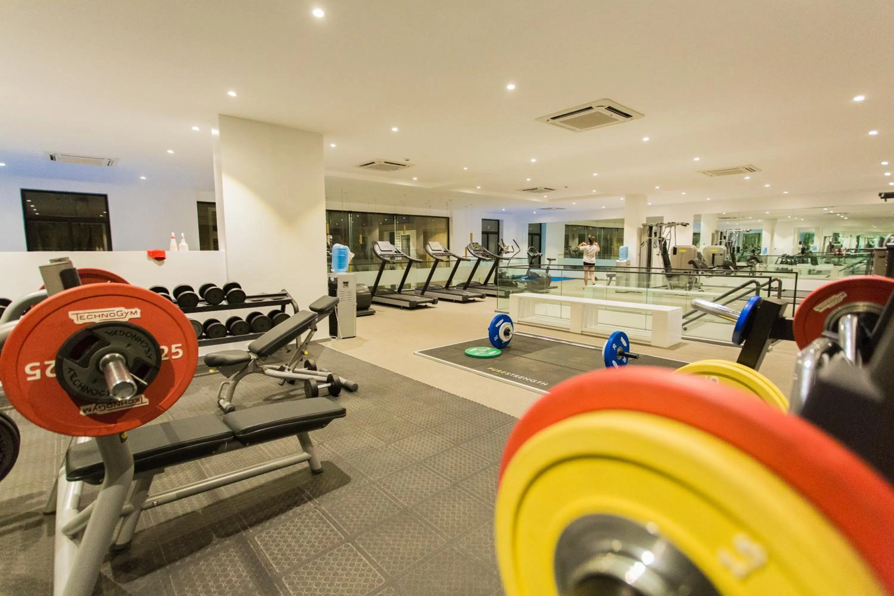 Fitness centre/facilities in Accra Luxury Apartments at Embassy Gardens