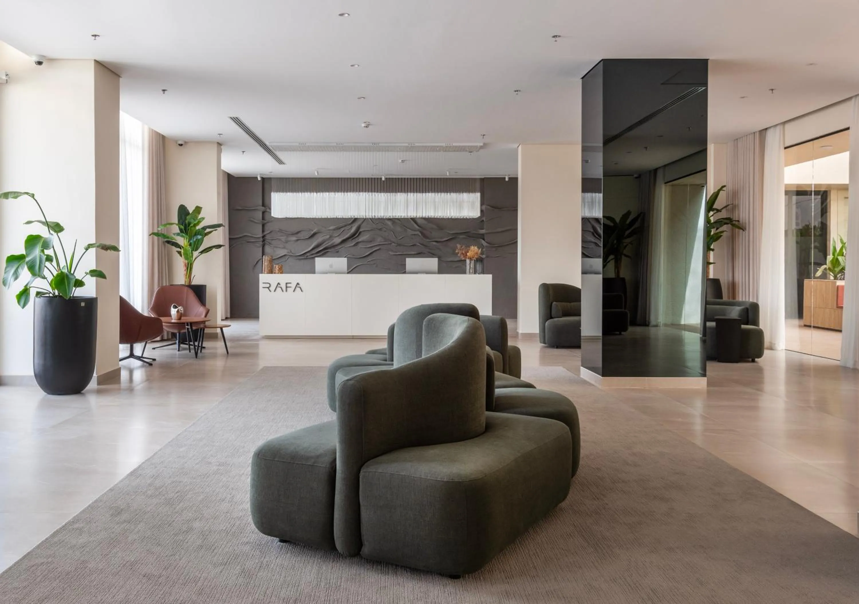 Lobby or reception in Rafa- Hittin