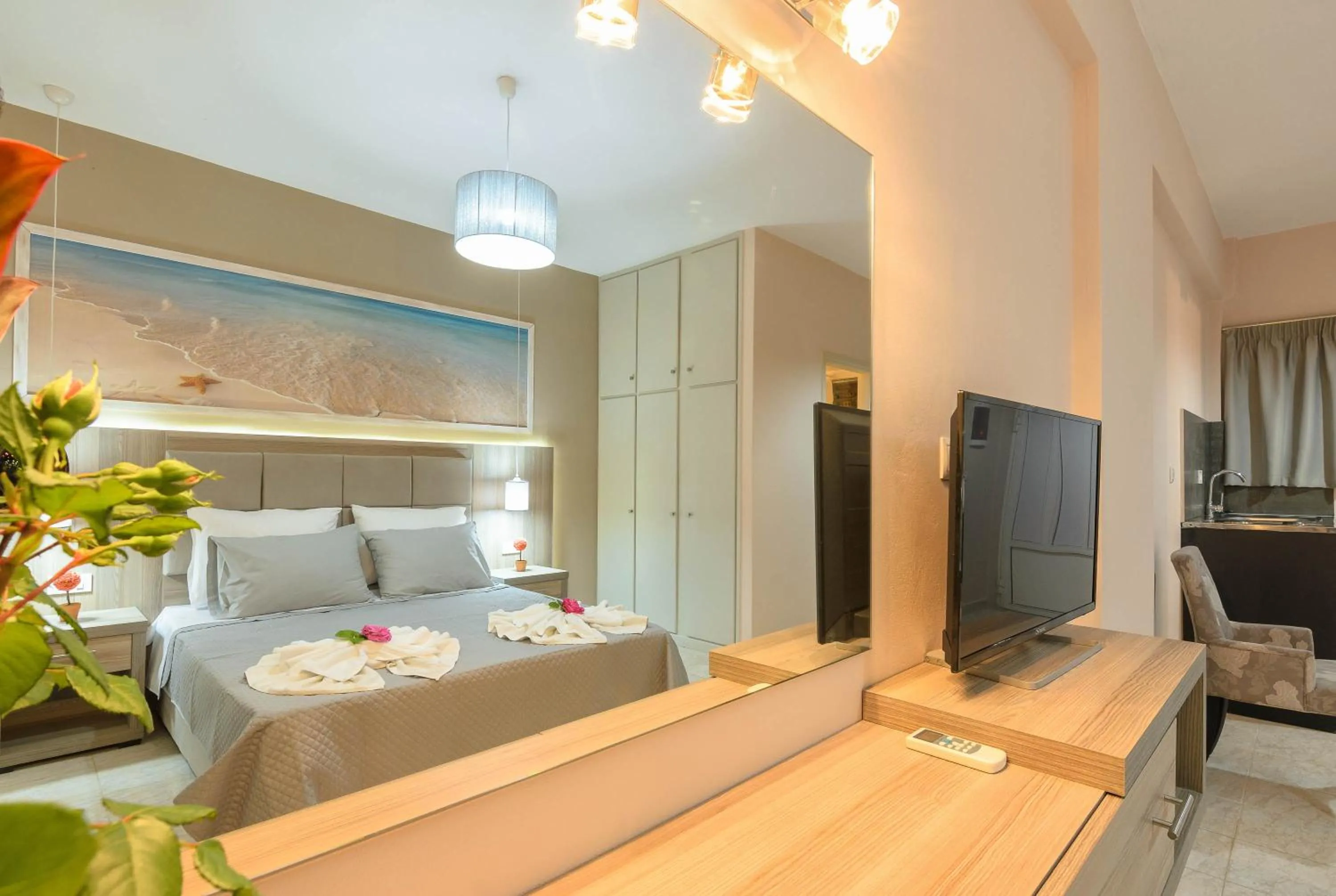 Photo of the whole room in Artemis Apartments