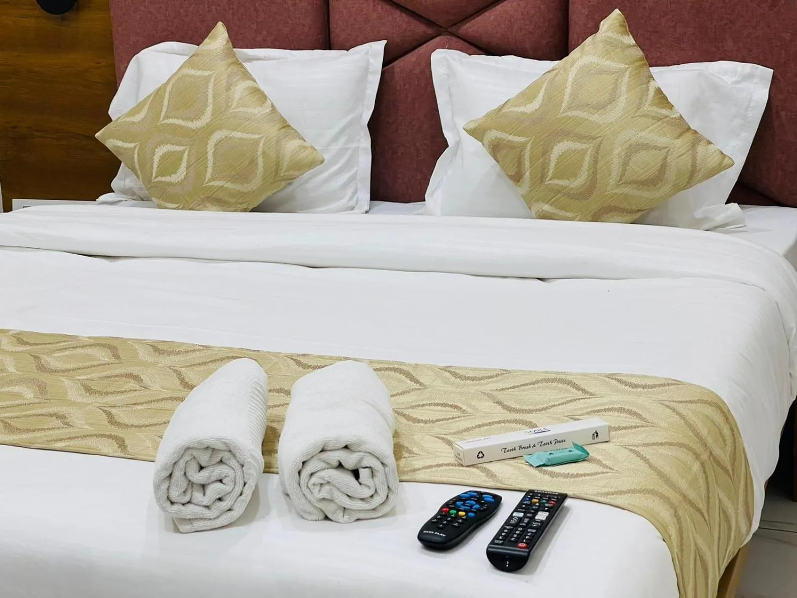 Bed in Hotel Avenue Sky