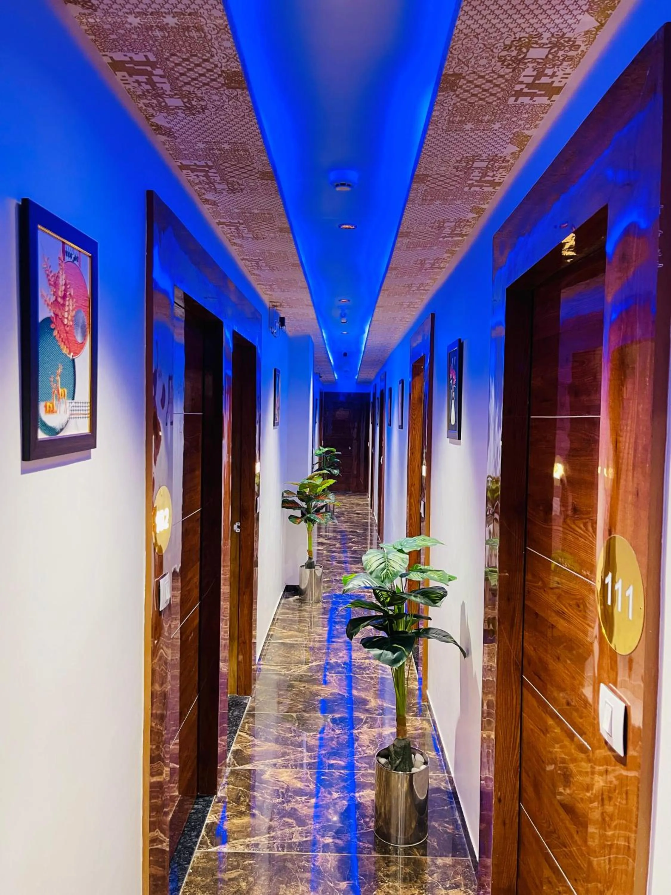 Lobby or reception in Hotel Avenue Sky