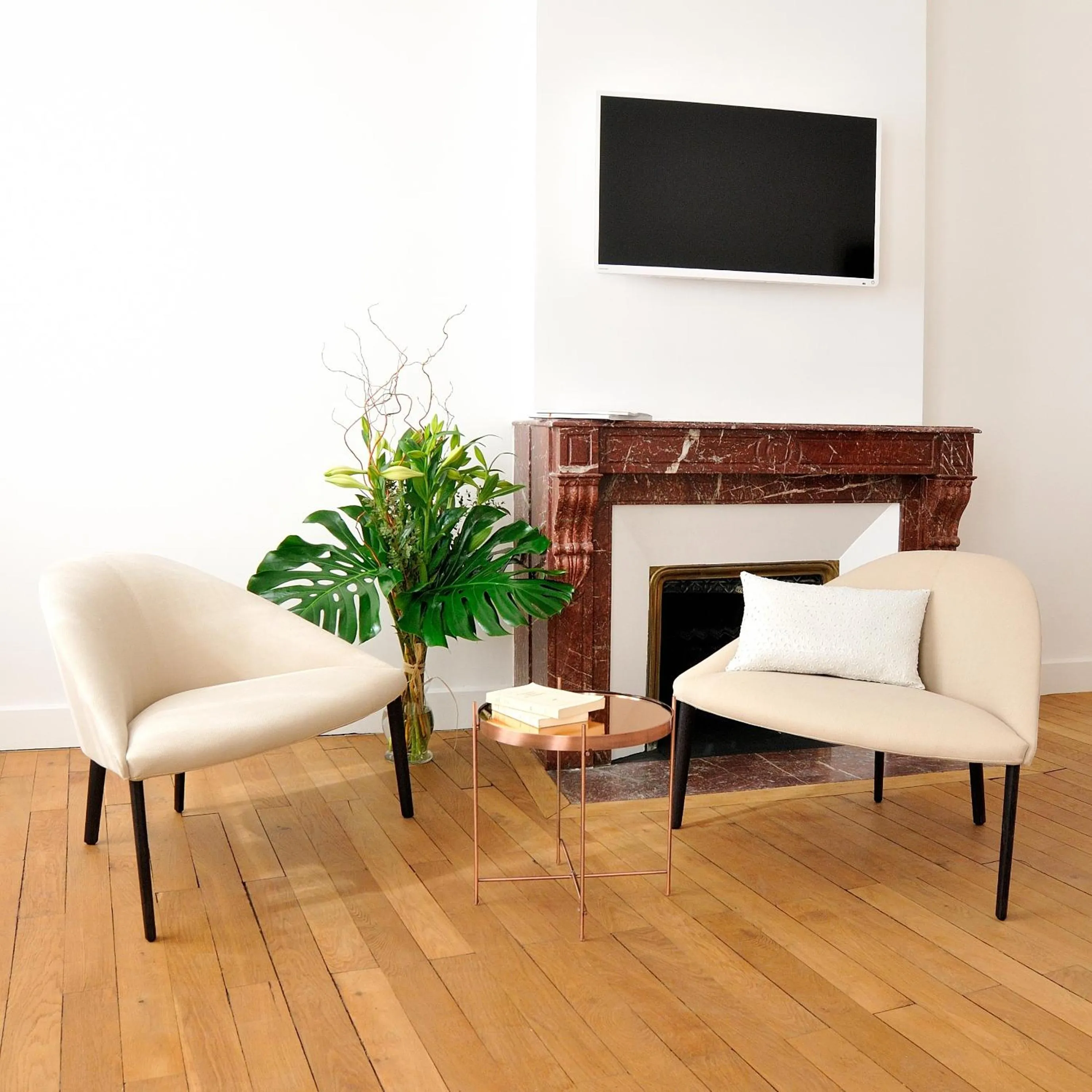 Seating area in L'Hôtel Particulier Beziers
