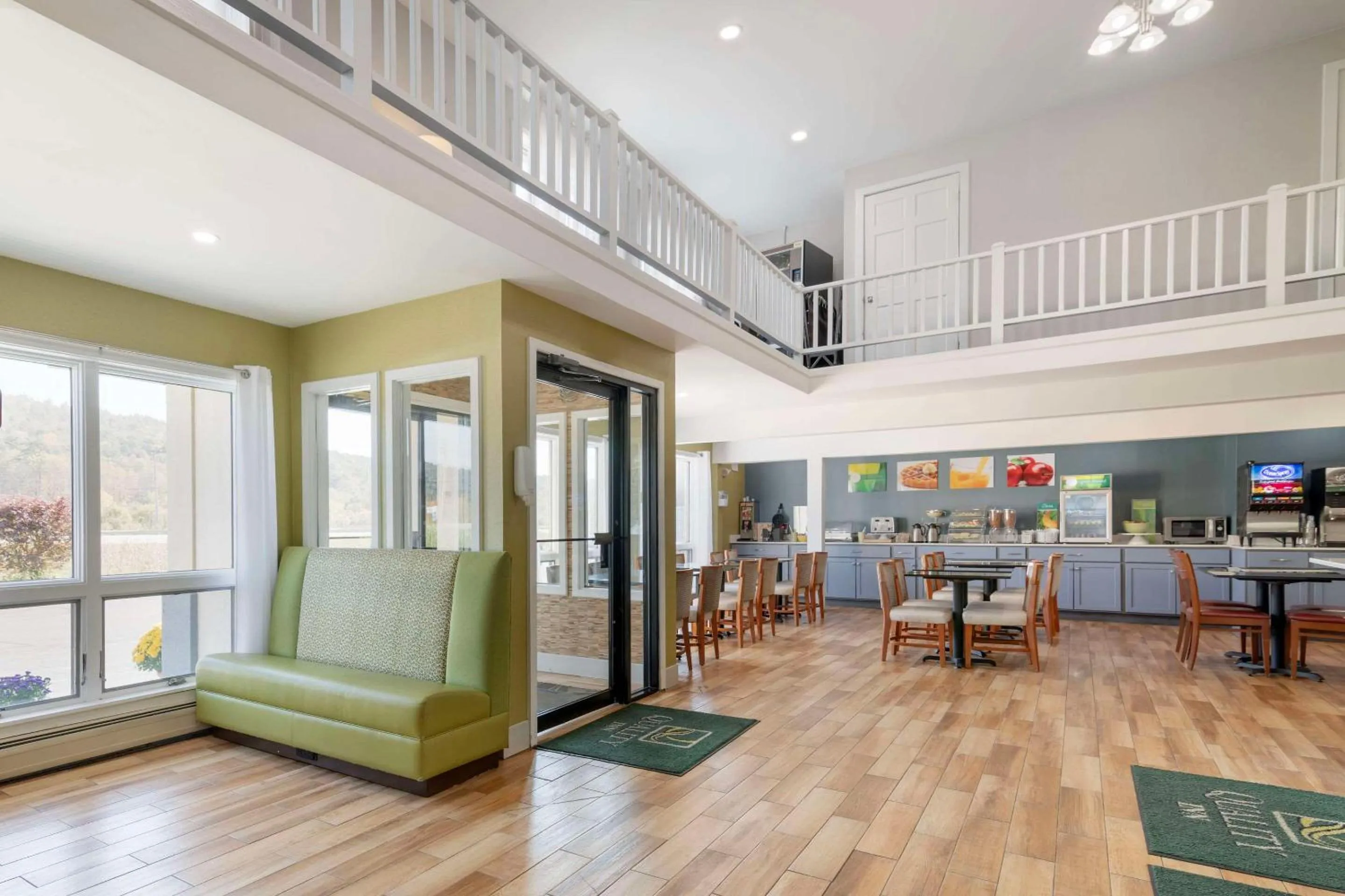 Breakfast in Quality Inn