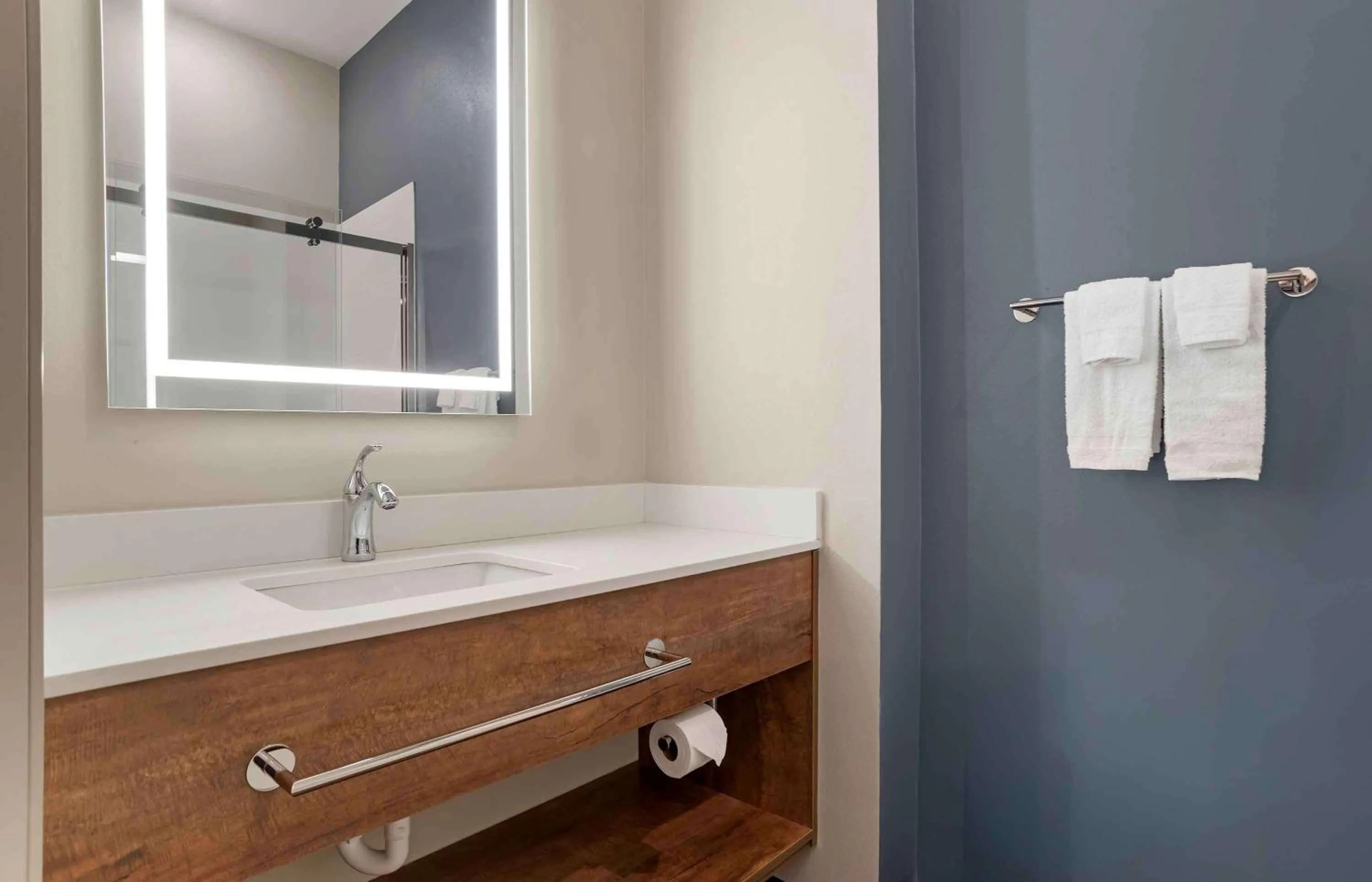 Bathroom in Extended Stay America Premier Suites - Pensacola - NAS Corry Station