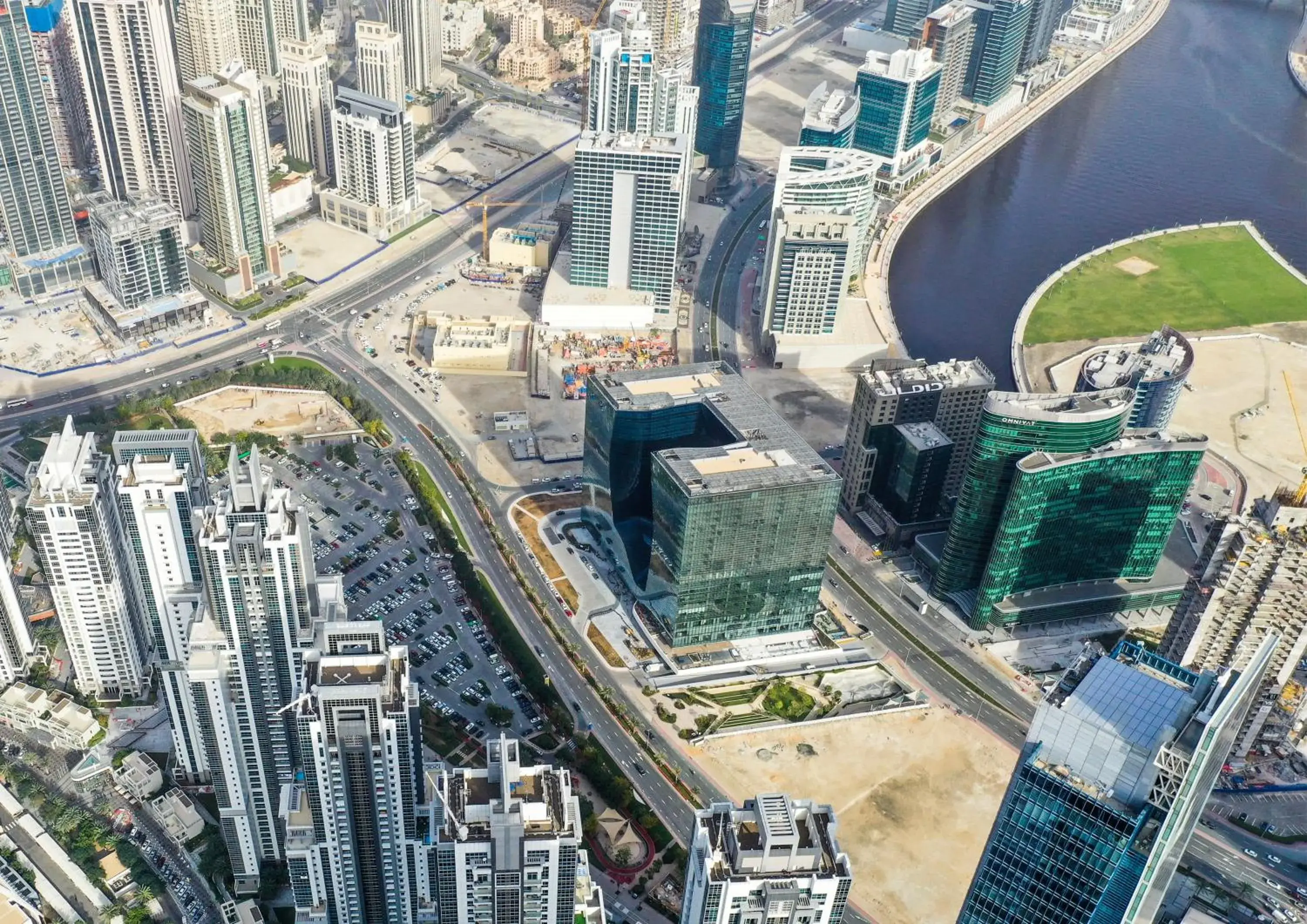 Bird's eye view in ME Dubai Residences Bird's eye view in ME Dubai Residences