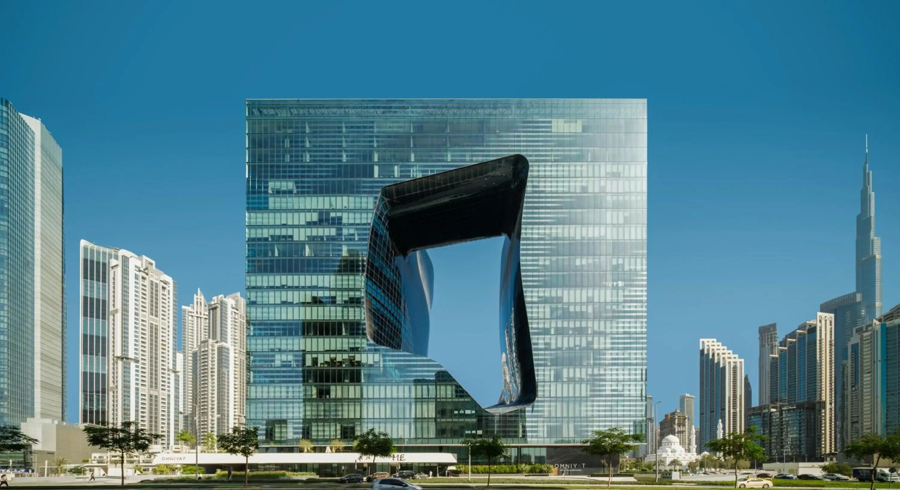 Property building in ME Dubai Residences Property building in ME Dubai Residences