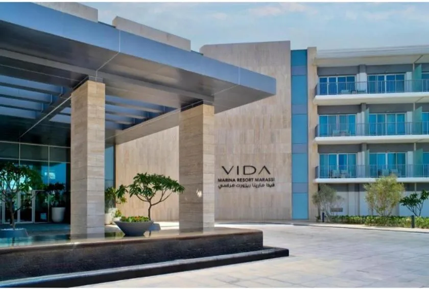 Property building in Apartment at Vida Marina Resort Marassi