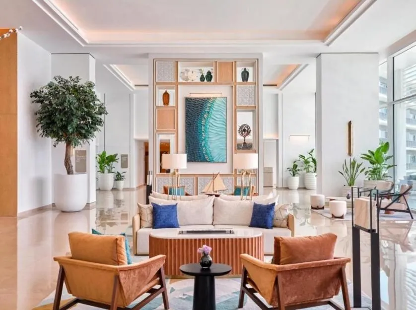 Lobby or reception in Apartment at Vida Marina Resort Marassi