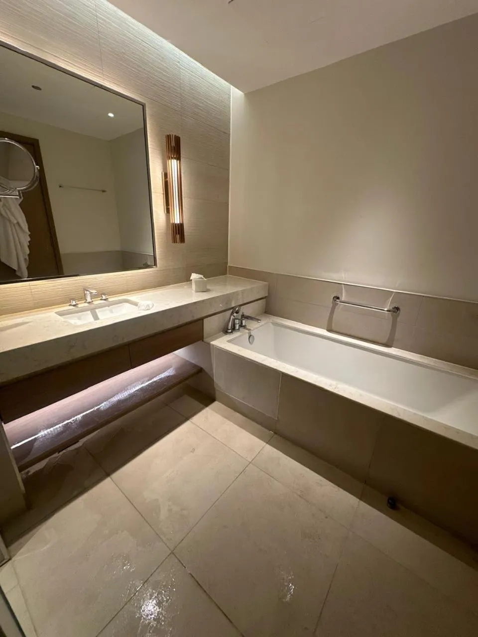 Bathroom in Apartment at Vida Marina Resort Marassi