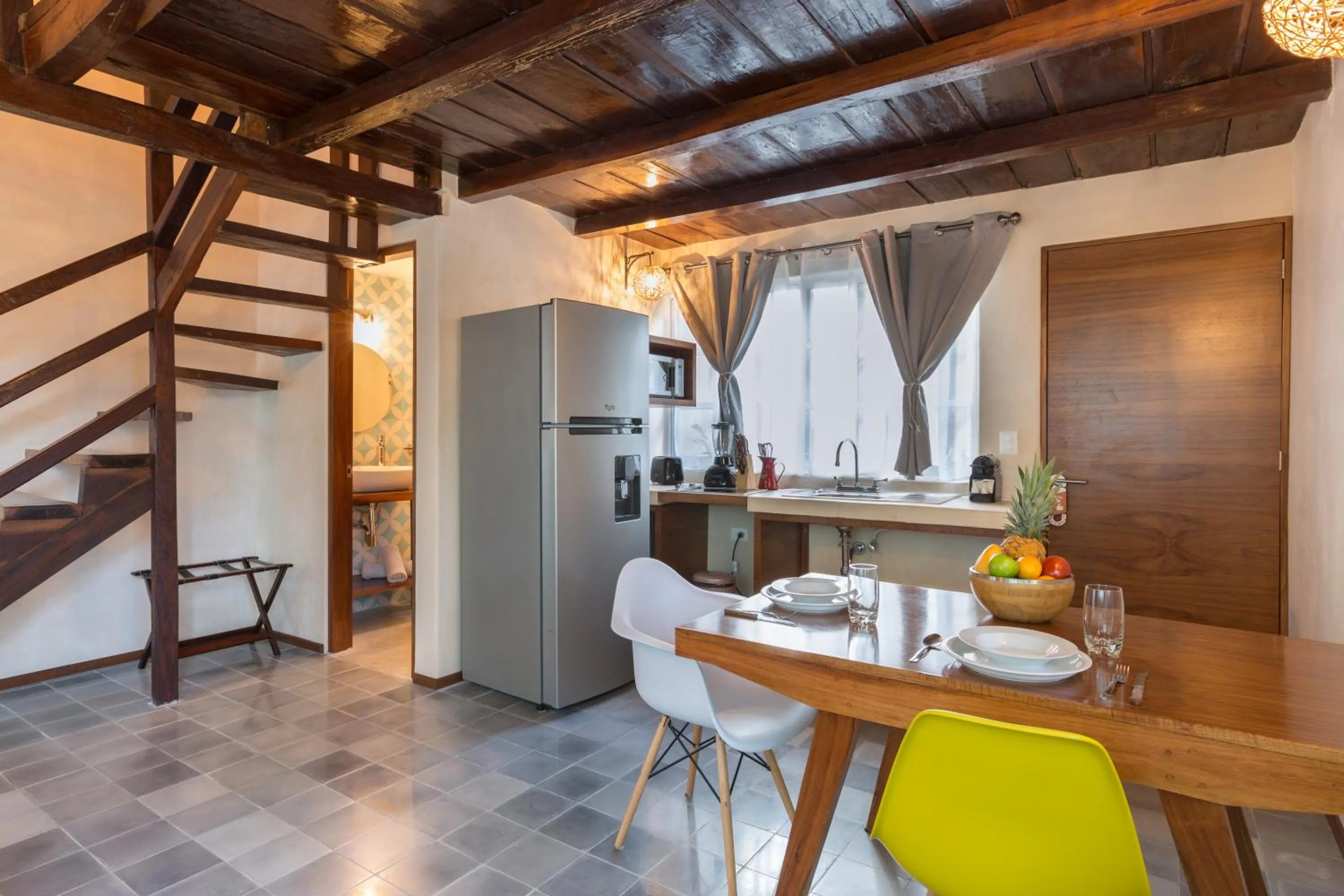 Seating area in Quinta Margarita - Boho Chic Hotel