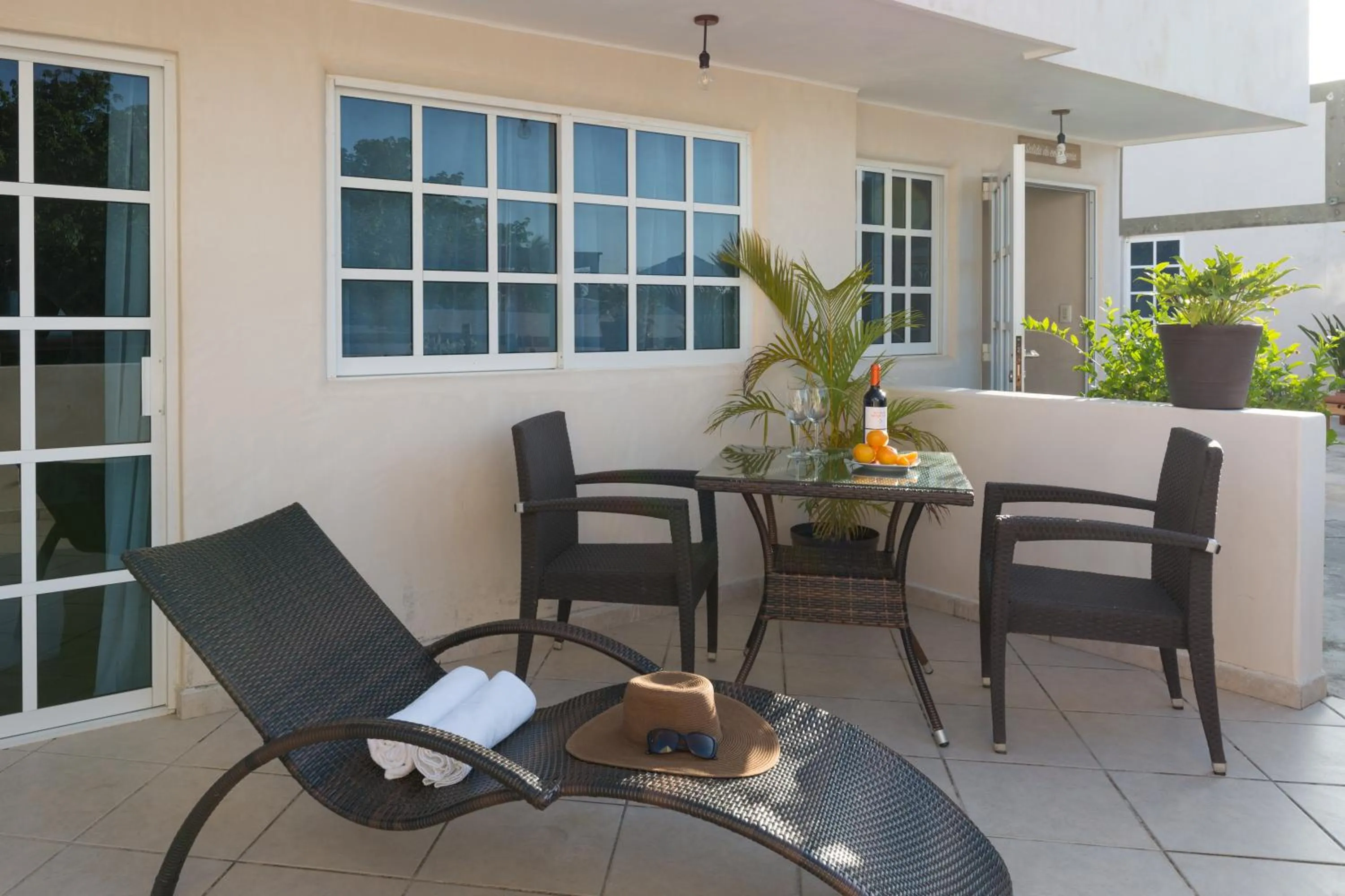Balcony/Terrace in Quinta Margarita - Boho Chic Hotel