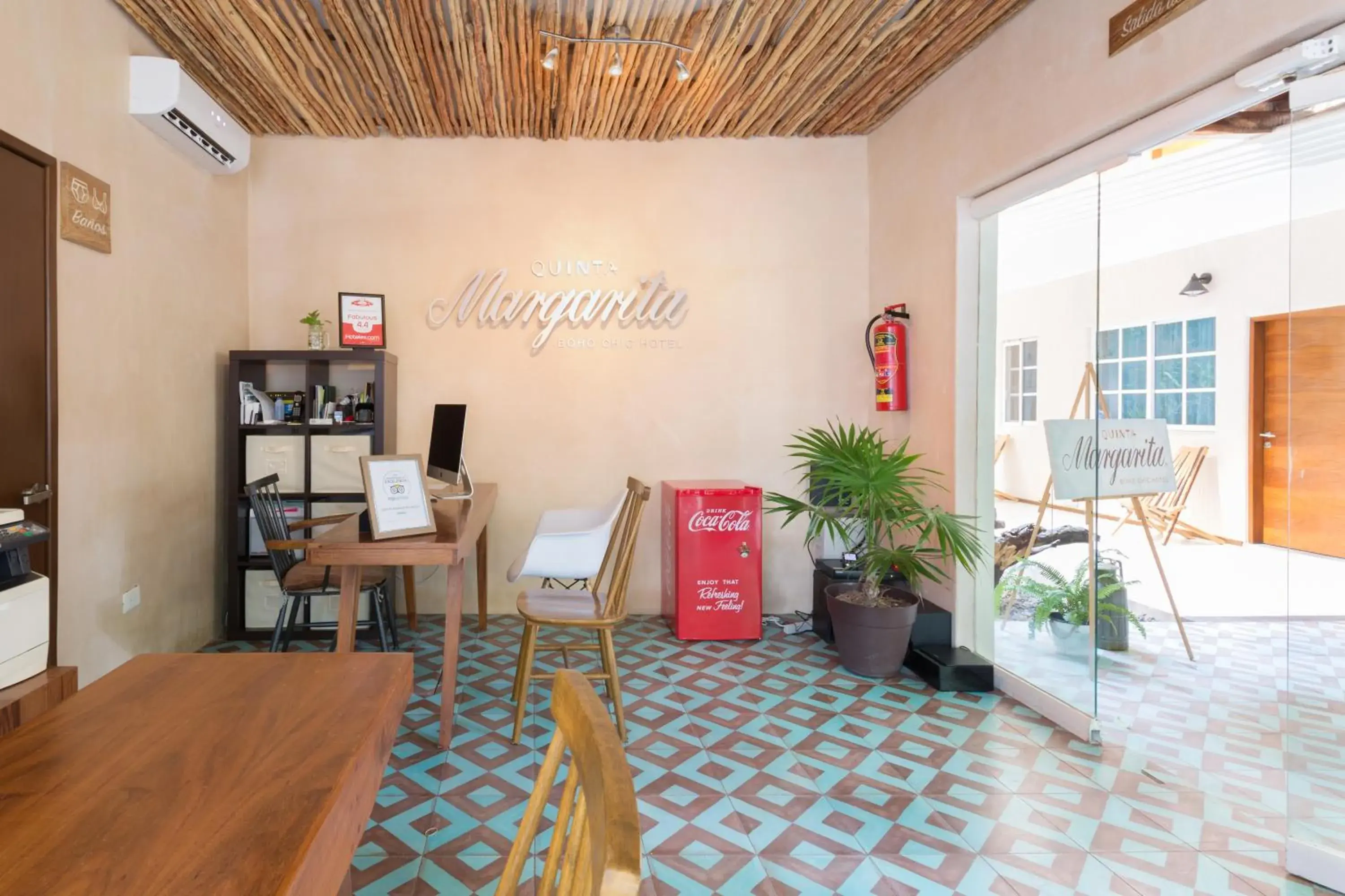 Lobby or reception in Quinta Margarita - Boho Chic Hotel Lobby or reception in Quinta Margarita - Boho Chic Hotel