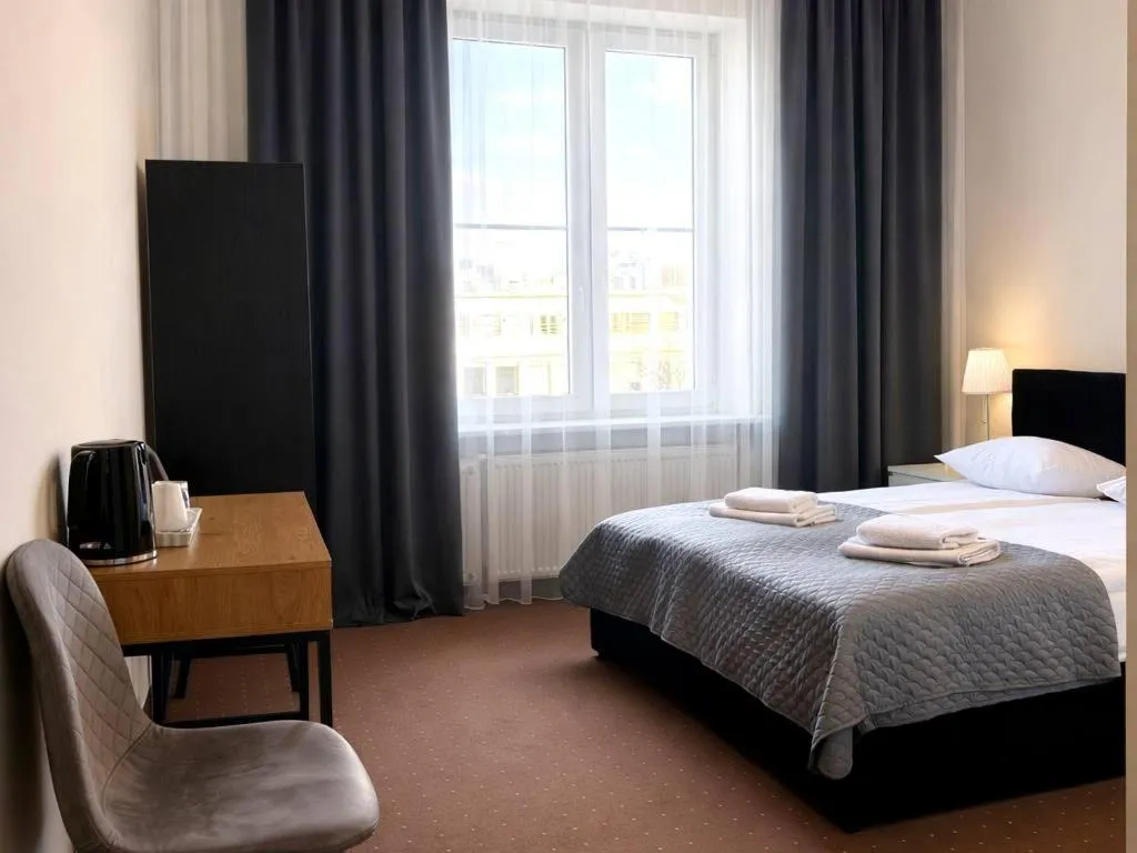 Bed in Hotel Mazowiecki WOW