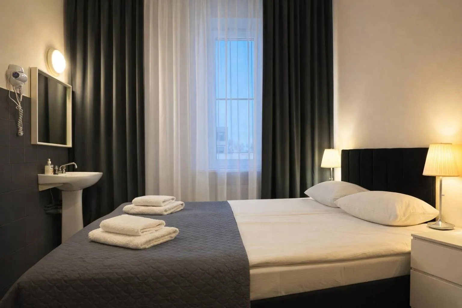 Bed in Hotel Mazowiecki WOW