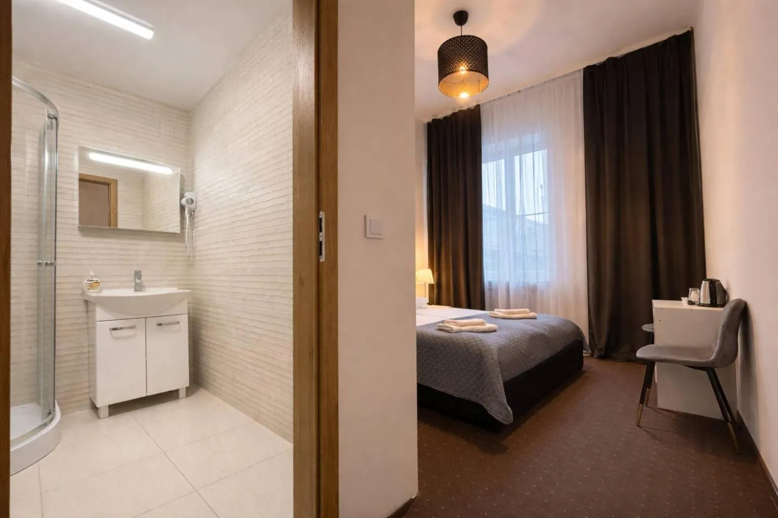 Bed in Hotel Mazowiecki WOW