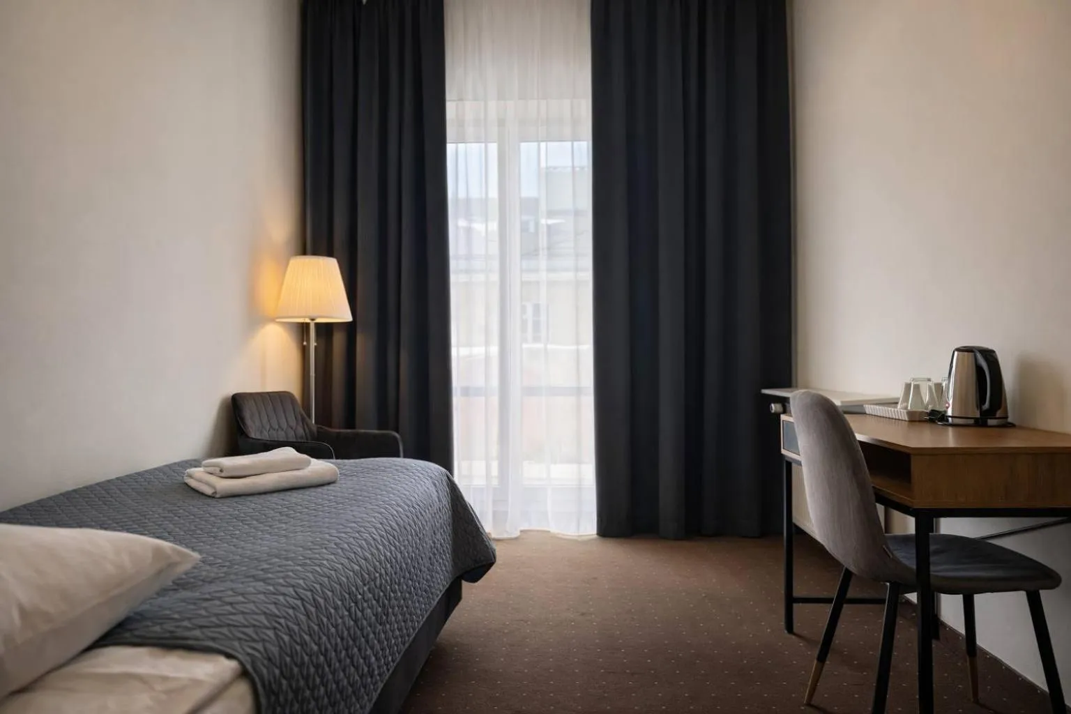 Bed in Hotel Mazowiecki WOW