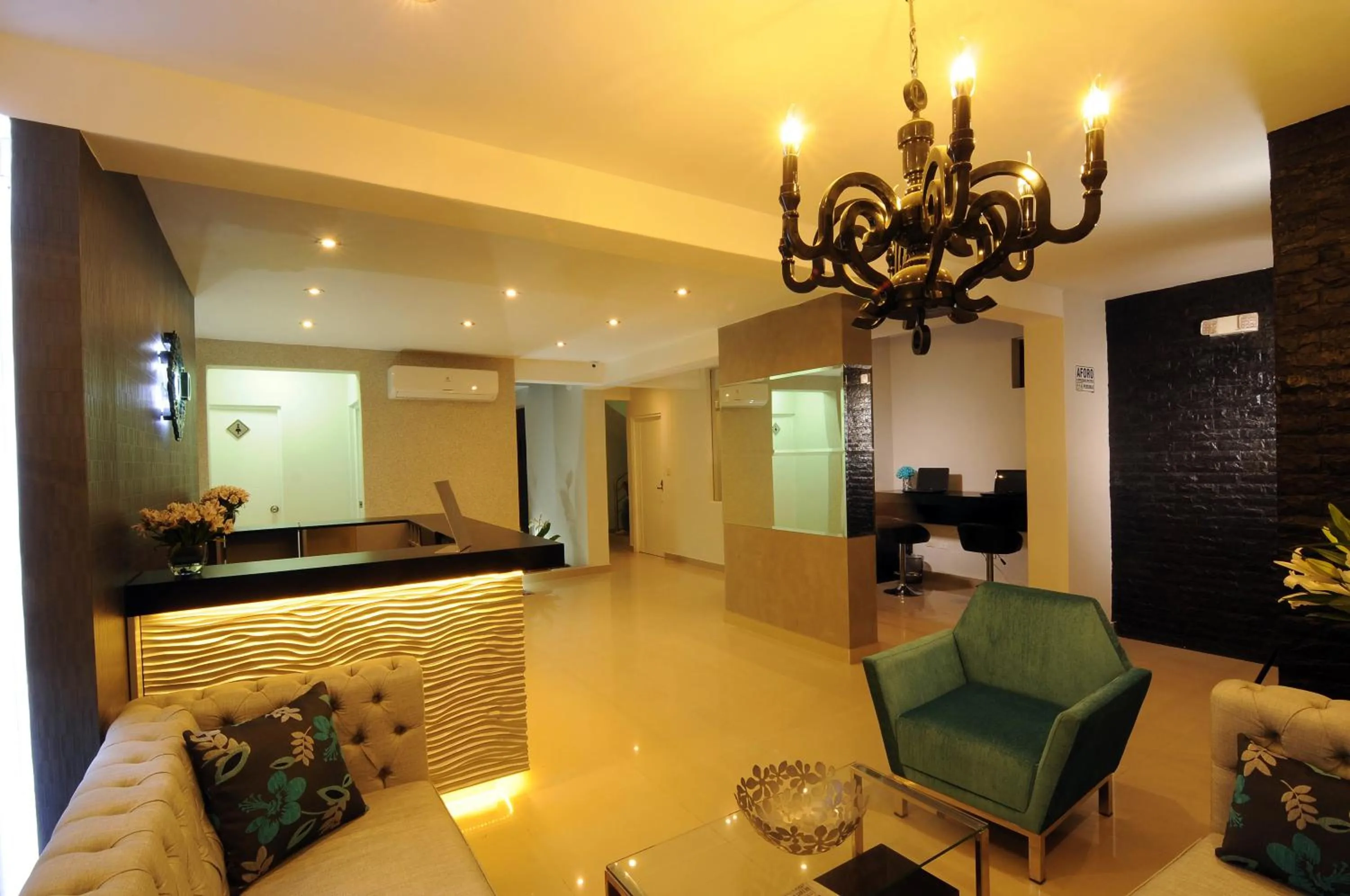 Lobby or reception in Dom Hotel