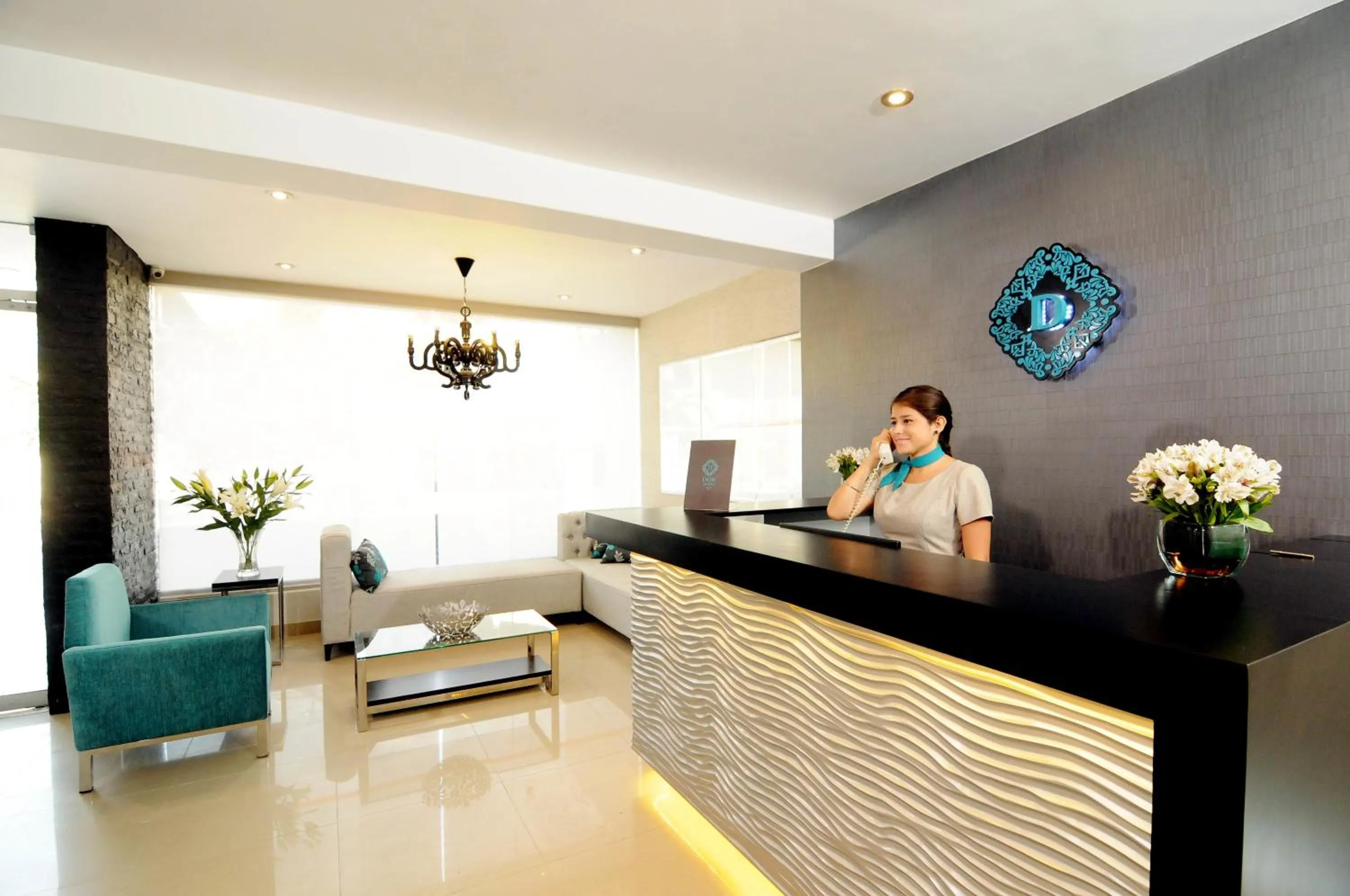 Lobby or reception in Dom Hotel