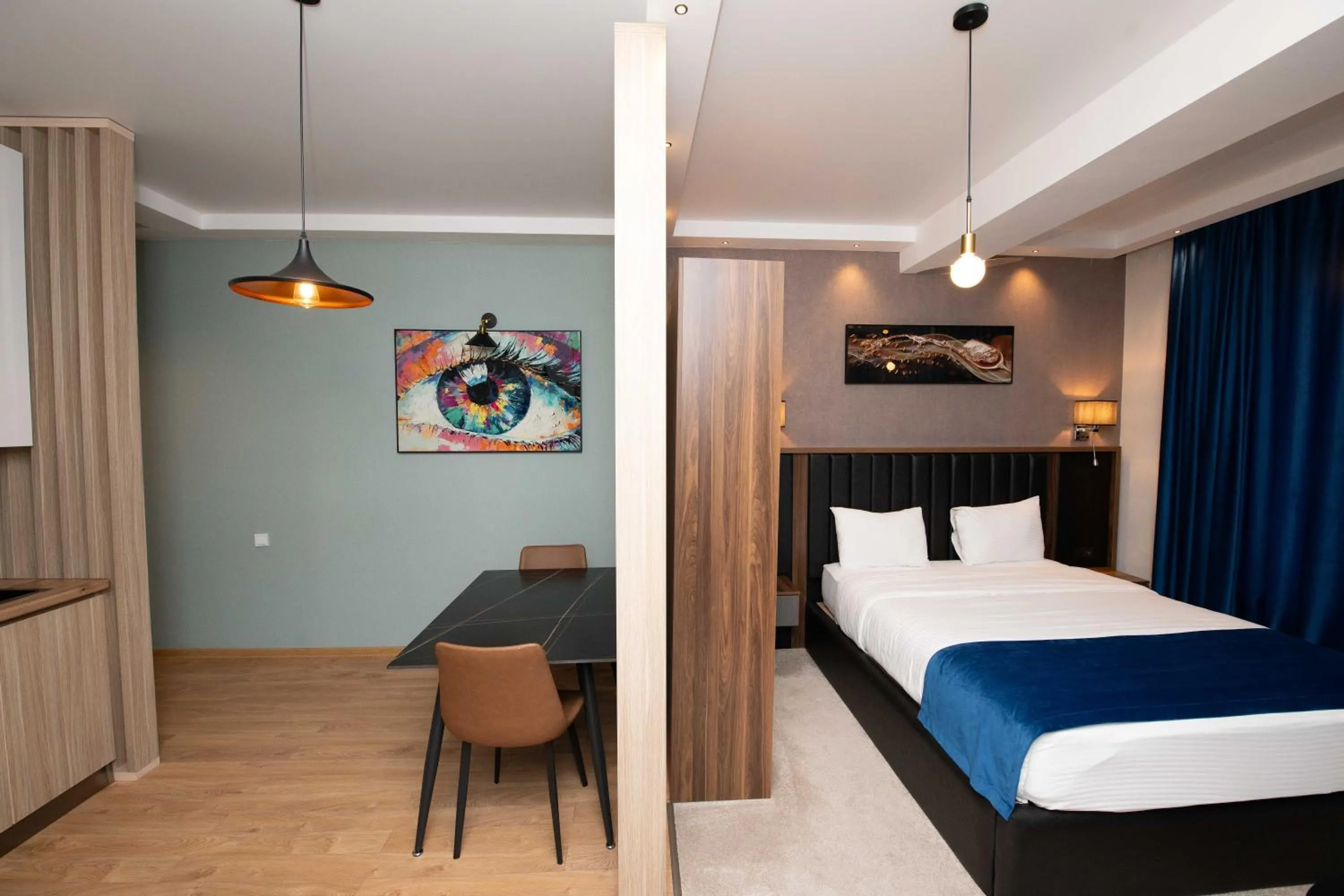 Bed in Gori Palace - Modern Apartments in City Centre