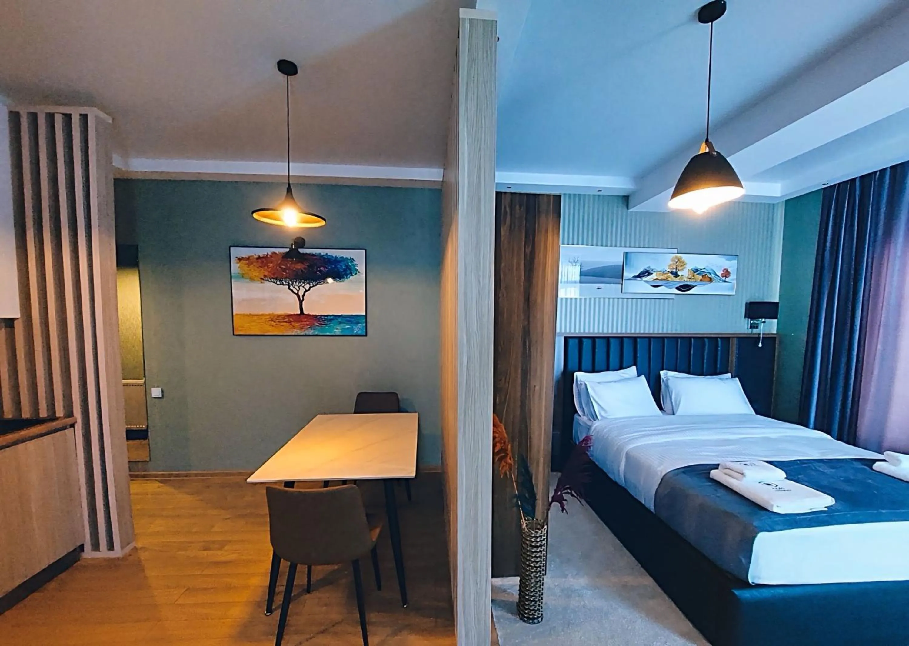 Bedroom, Bed in Gori Palace - Modern Apartments in City Centre