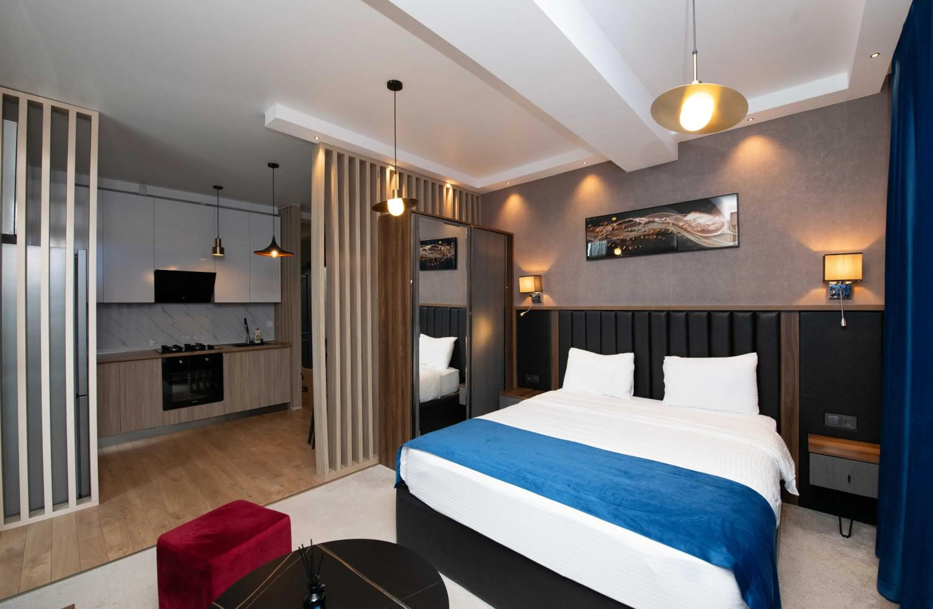 Photo of the whole room, Bed in Gori Palace - Modern Apartments in City Centre