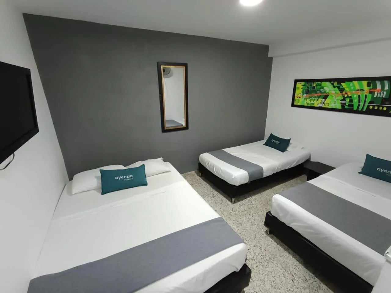 Bed in Hotel JC 43