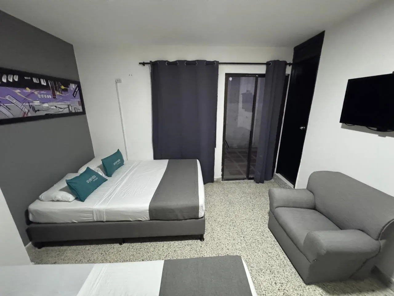 Bed in Hotel JC 43
