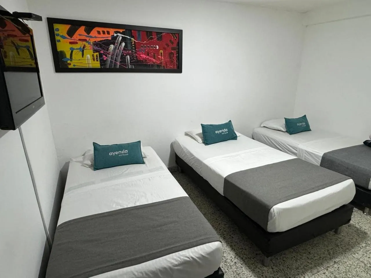 Bed in Hotel JC 43