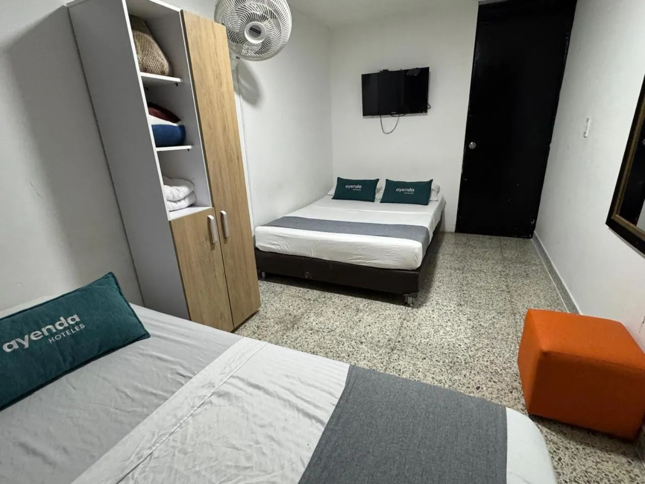 Bed in Hotel JC 43