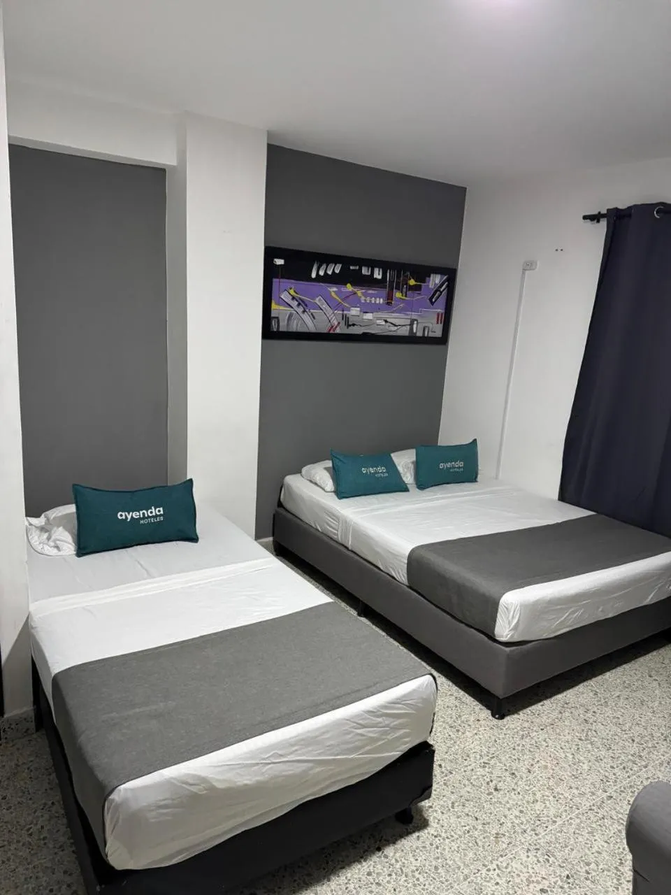 Bed in Hotel JC 43