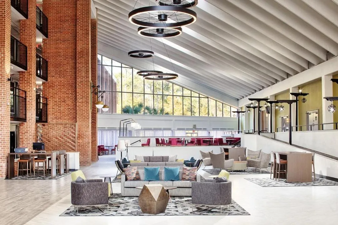 Seating area in Hawthorn Extended Stay by Wyndham Columbia-Ft Jackson