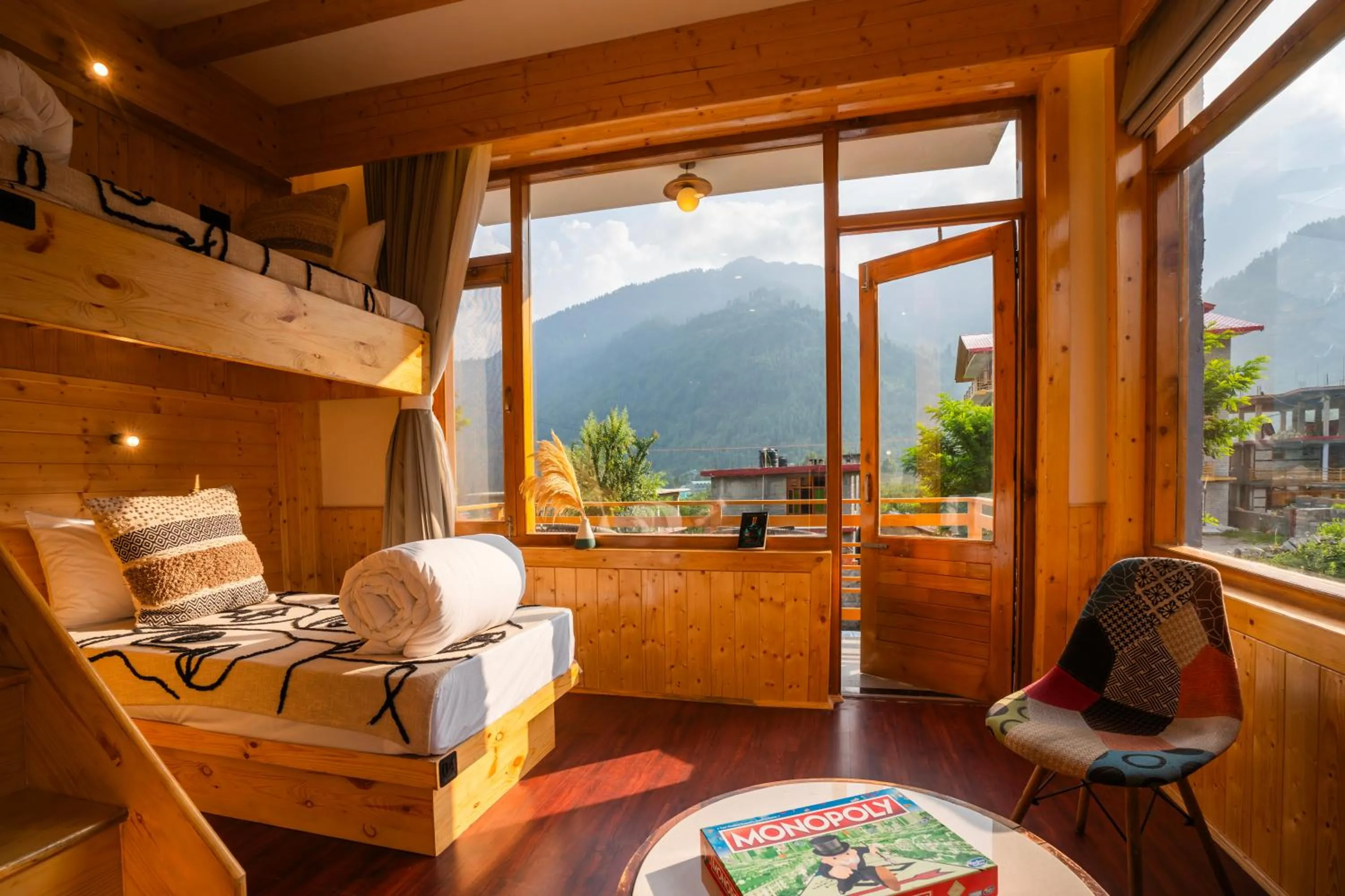 Mountain view in Olgah Manali