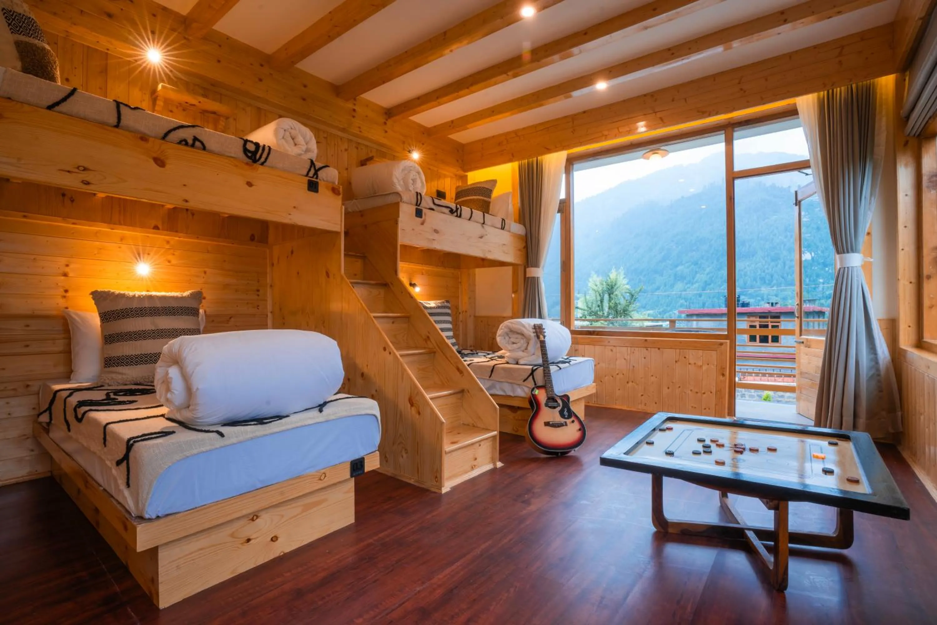 Mountain view in Olgah Manali