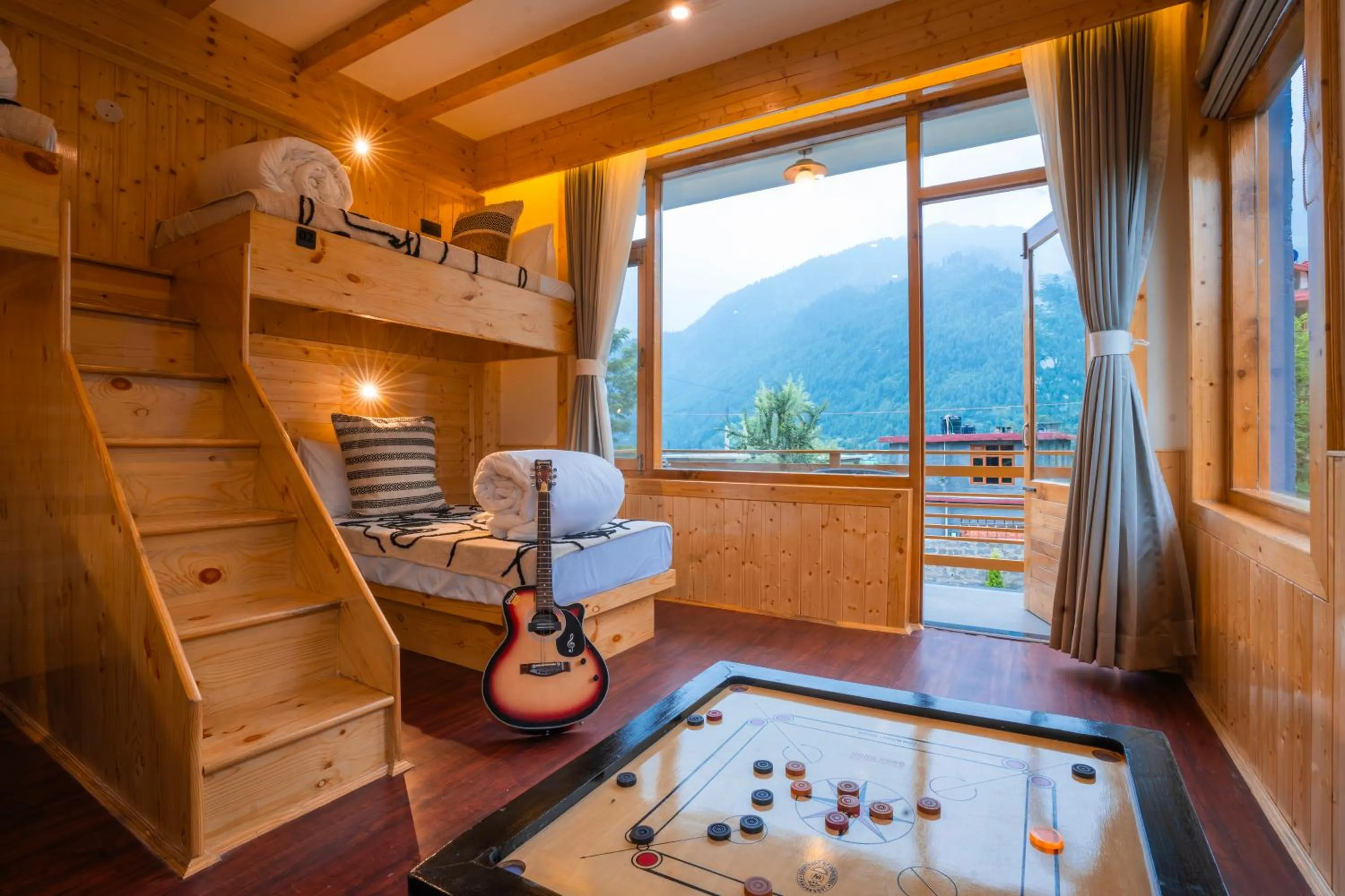 Mountain view in Olgah Manali