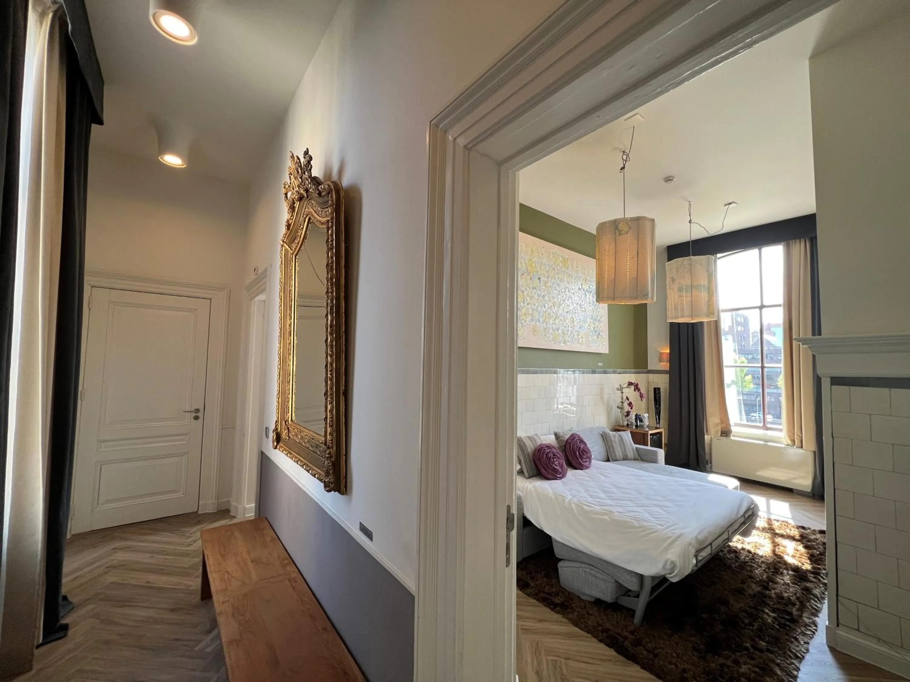 Bedroom, Bed in Suitehotel Pincoffs