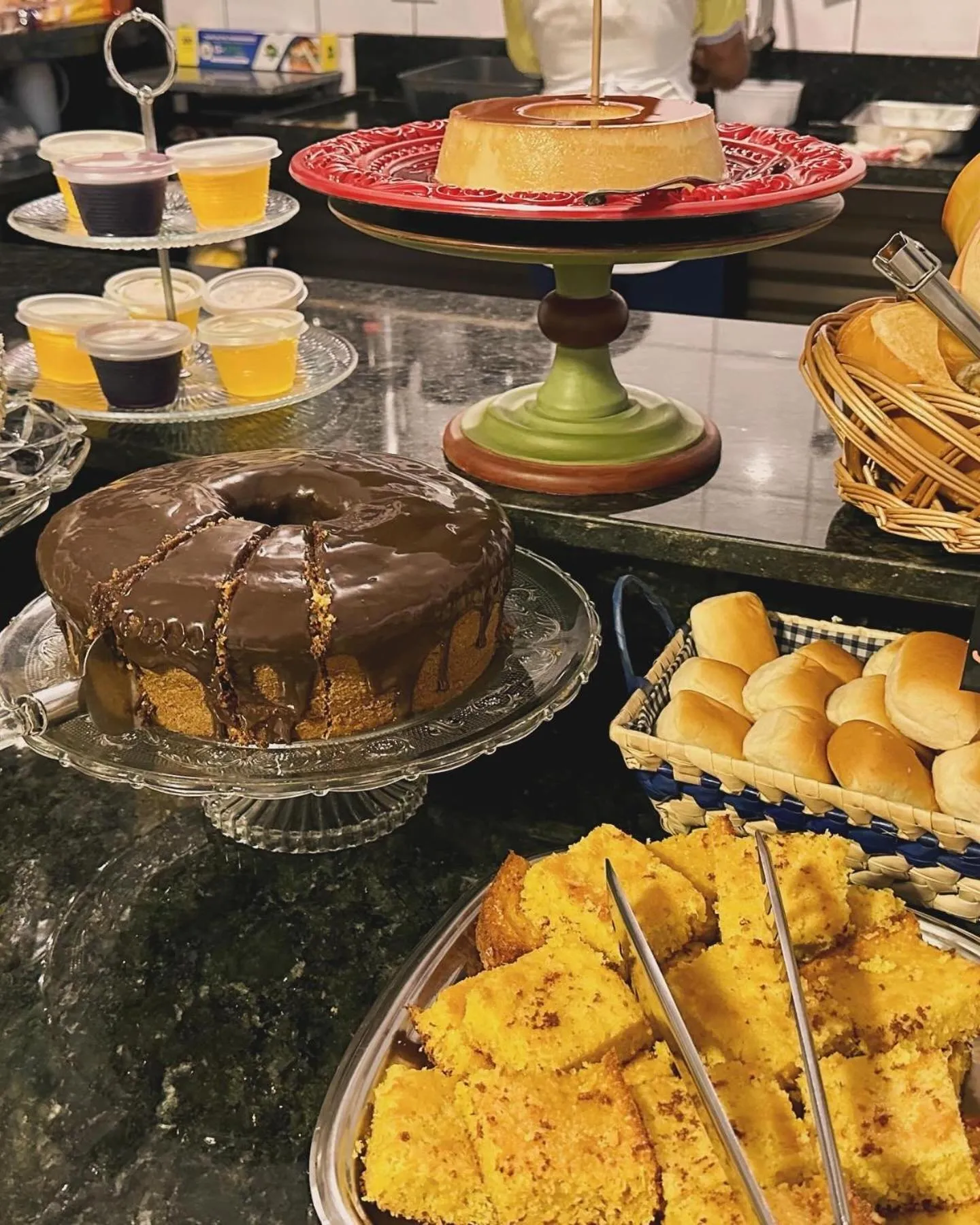 Breakfast in Pousada Amanhecer do Itaguá