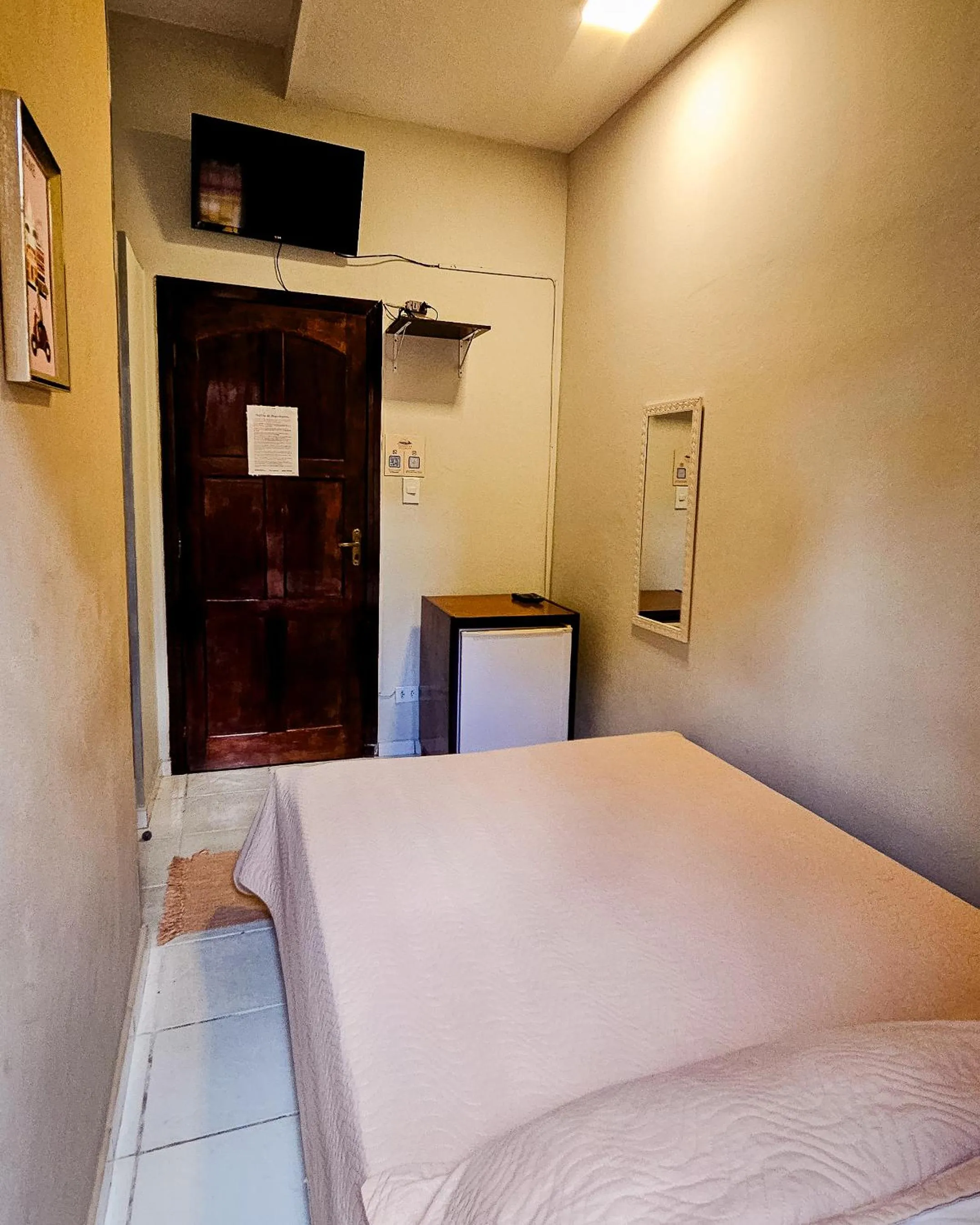 Bed in Pousada Amanhecer do Itaguá