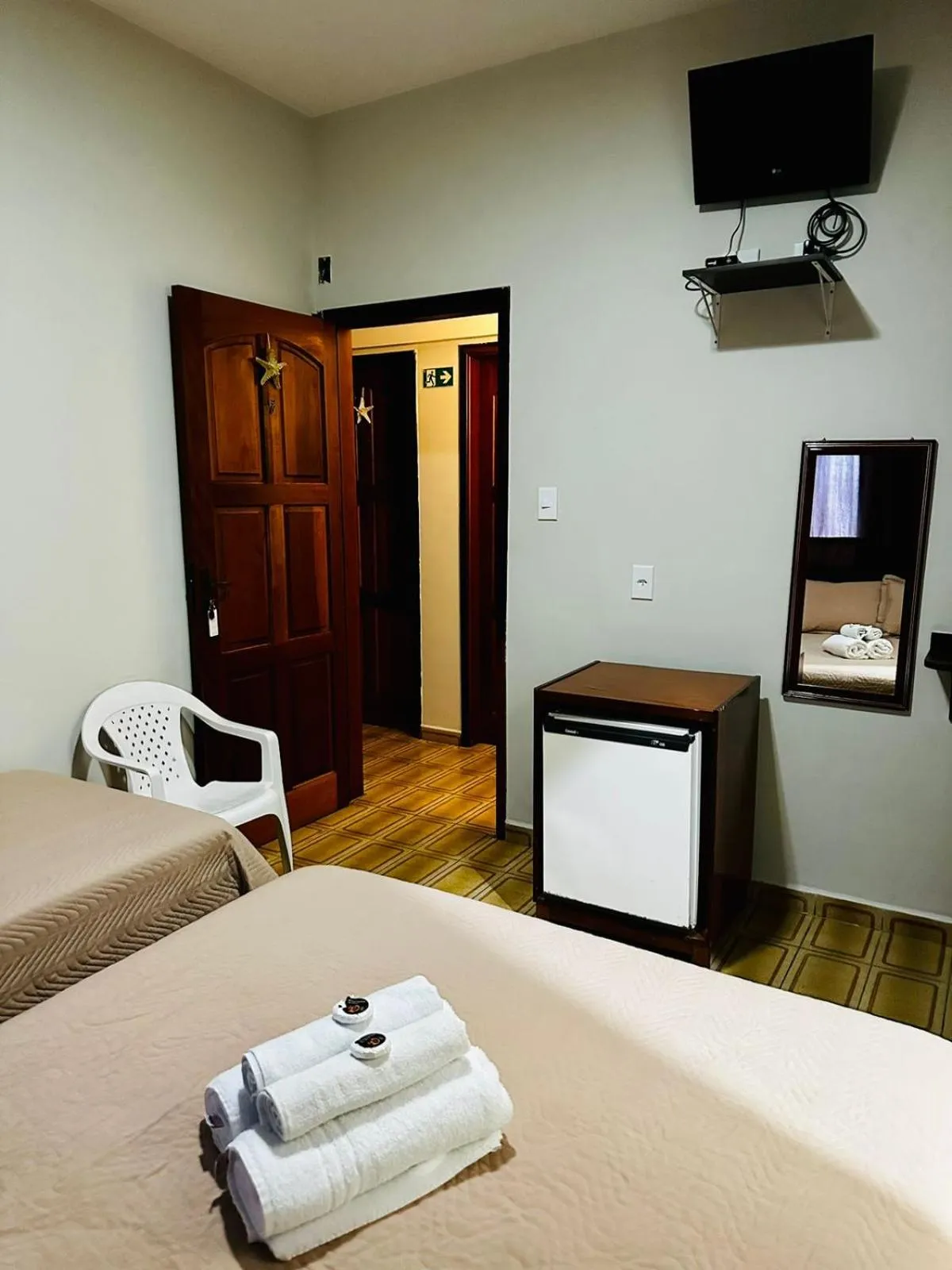 Photo of the whole room in Pousada Amanhecer do Itaguá