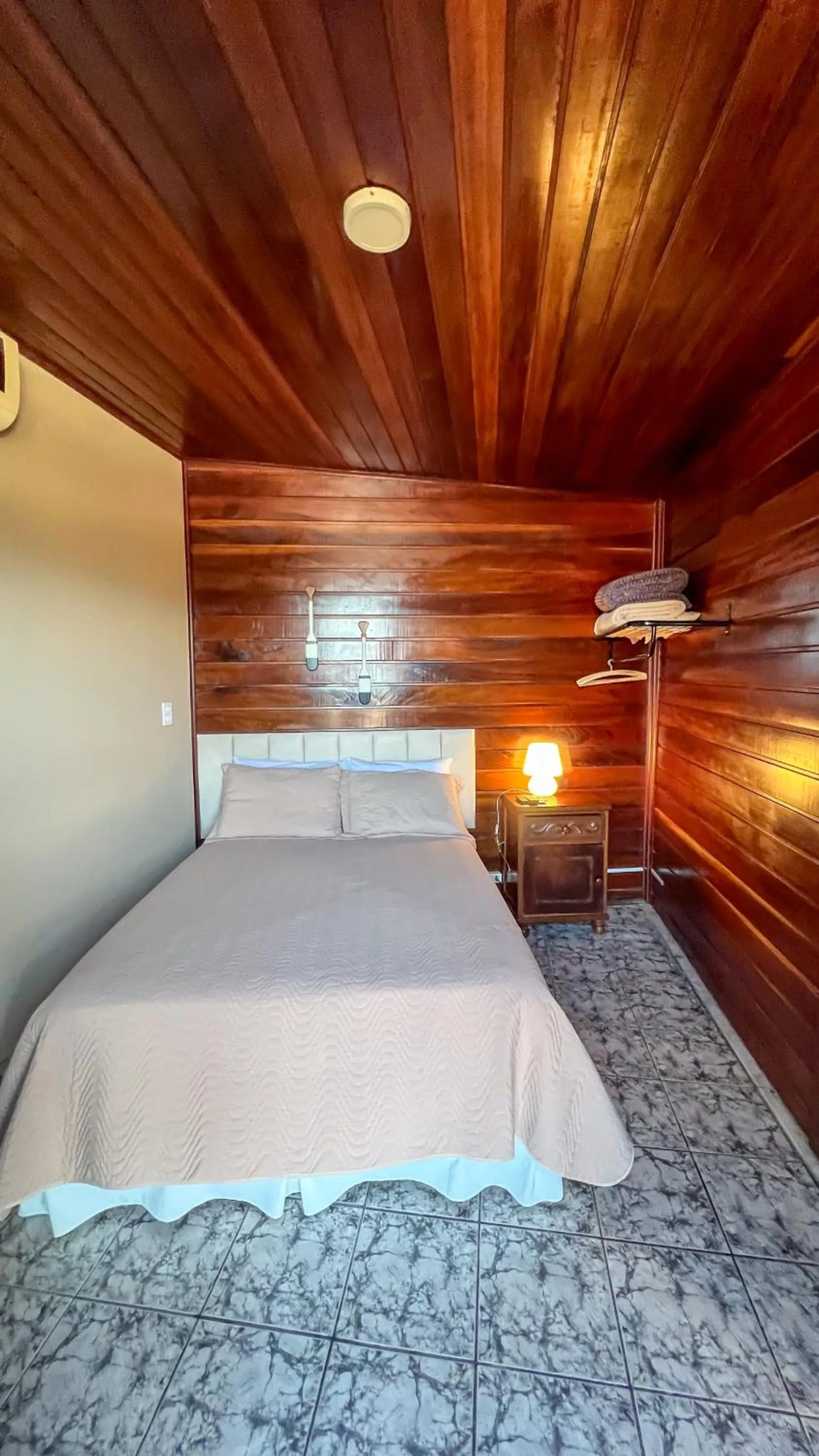 Bed in Pousada Amanhecer do Itaguá